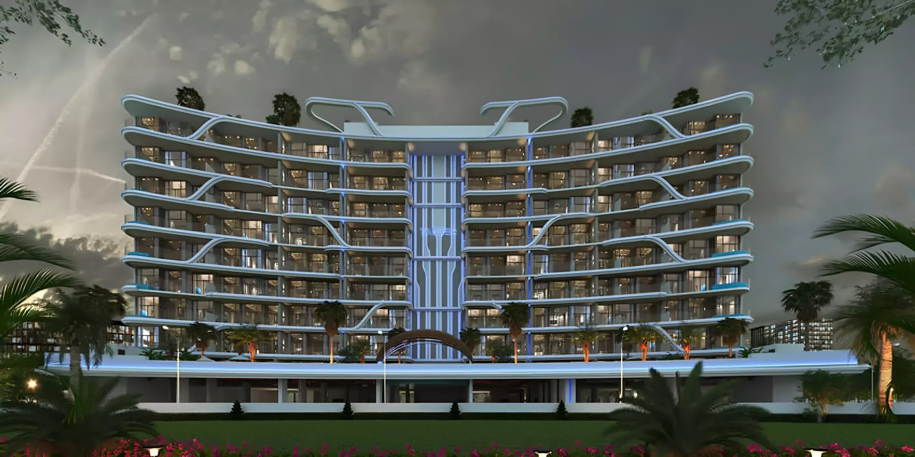 Impressie van 48 Parkside, appartementen van Tabeer Starwood Holding in Arjan, Dubai