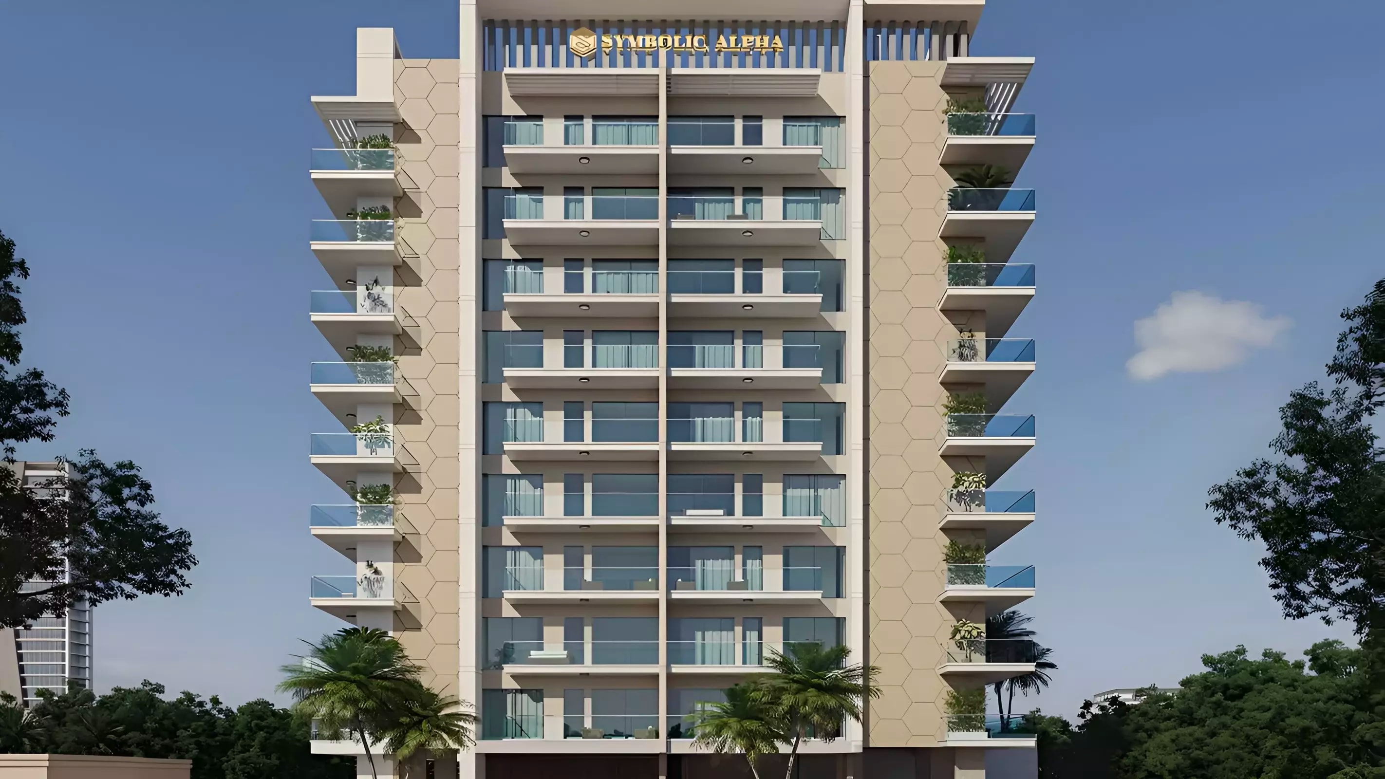 Impressie van Symbolic Alpha, appartementen van Symbolic Developments in Liwan, Dubai