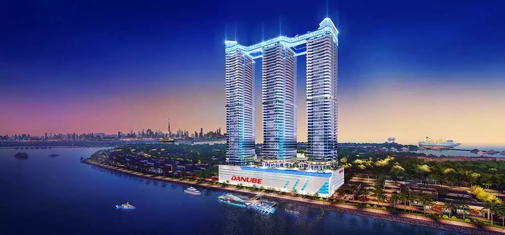 Impressie van Oceanz Phase 2 By Danube, appartementen van Danube Properties in Maritime City, Dubai