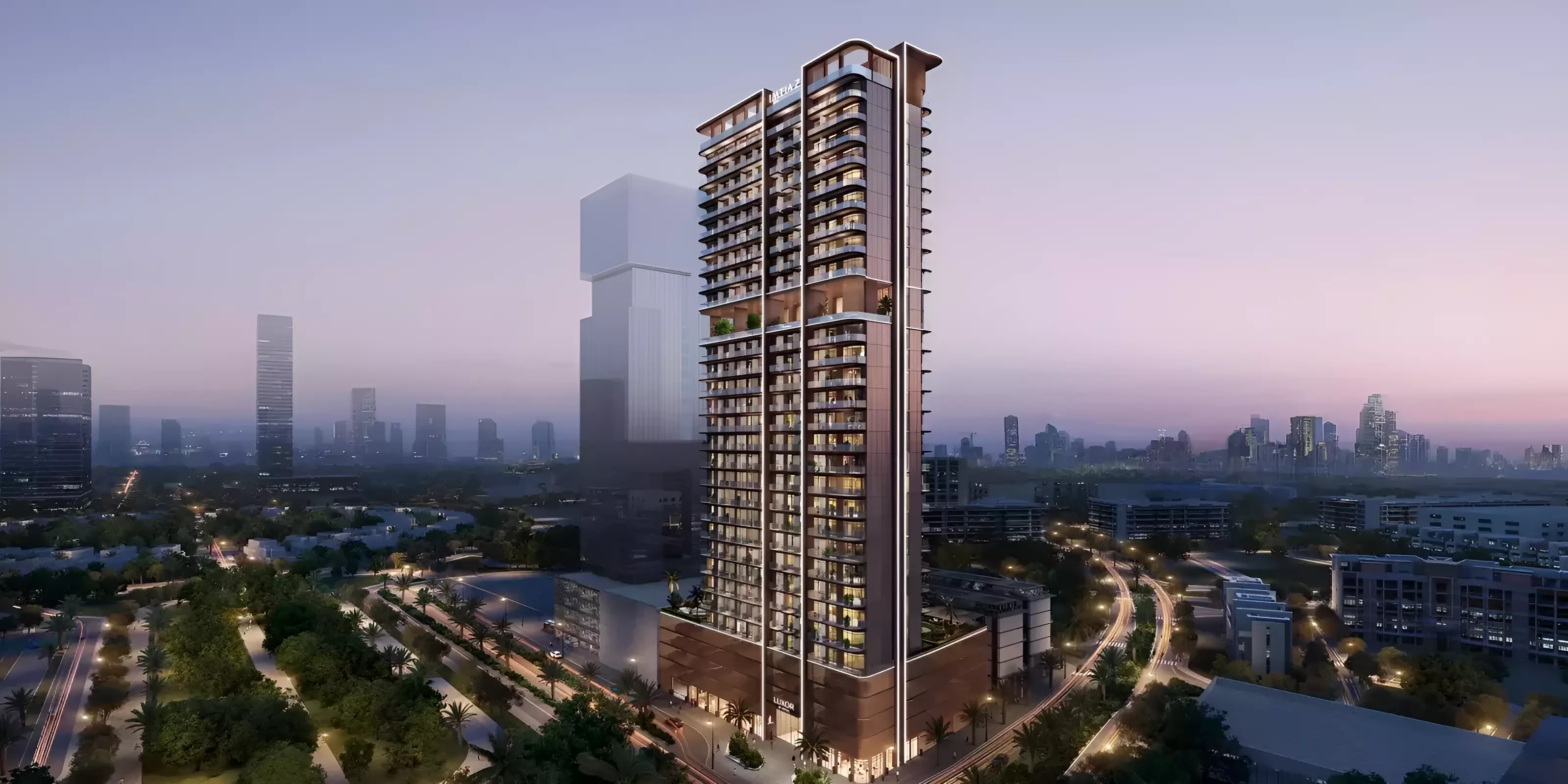 Impressie van Luxor by Imtiaz, appartementen van Imtiaz Developments in Jumeirah Village Circle, Dubai