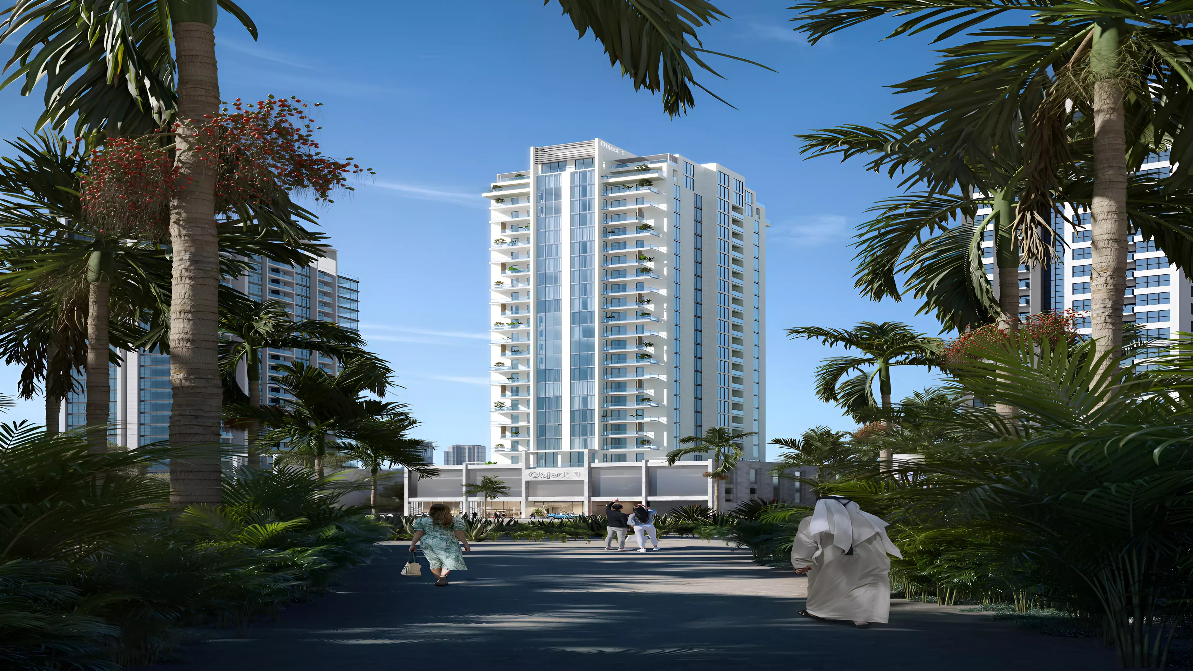 Impressie van RA1N Residence, appartementen van Object 1 in Jumeirah Village Circle, Dubai