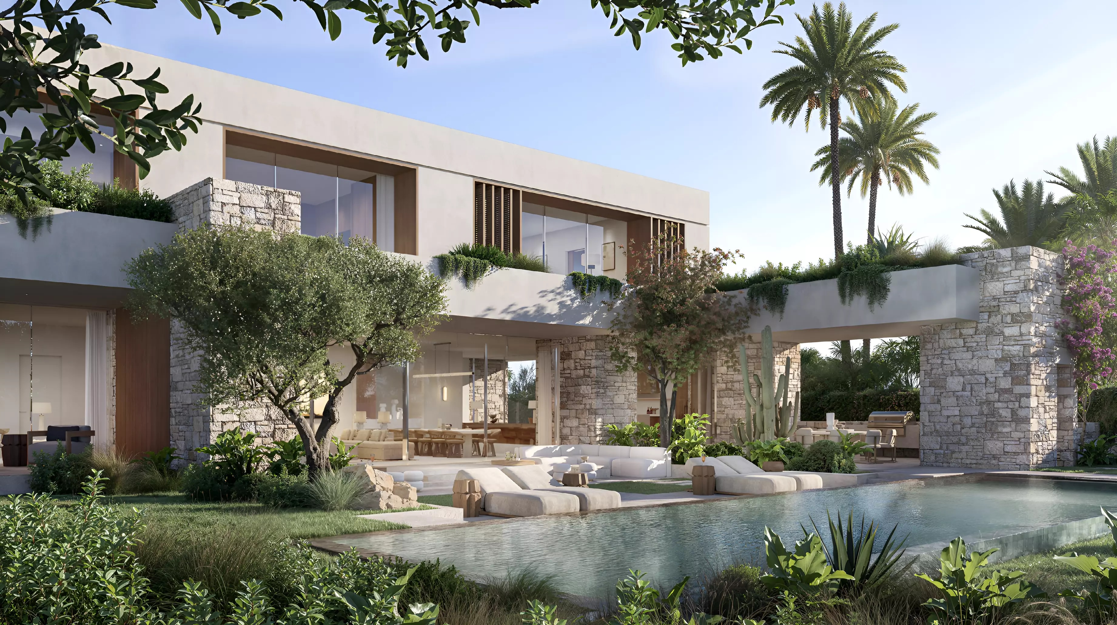 Impressie van Avra and Aurora, villa's van H&H Development in Dubai Hills Estate, Dubai