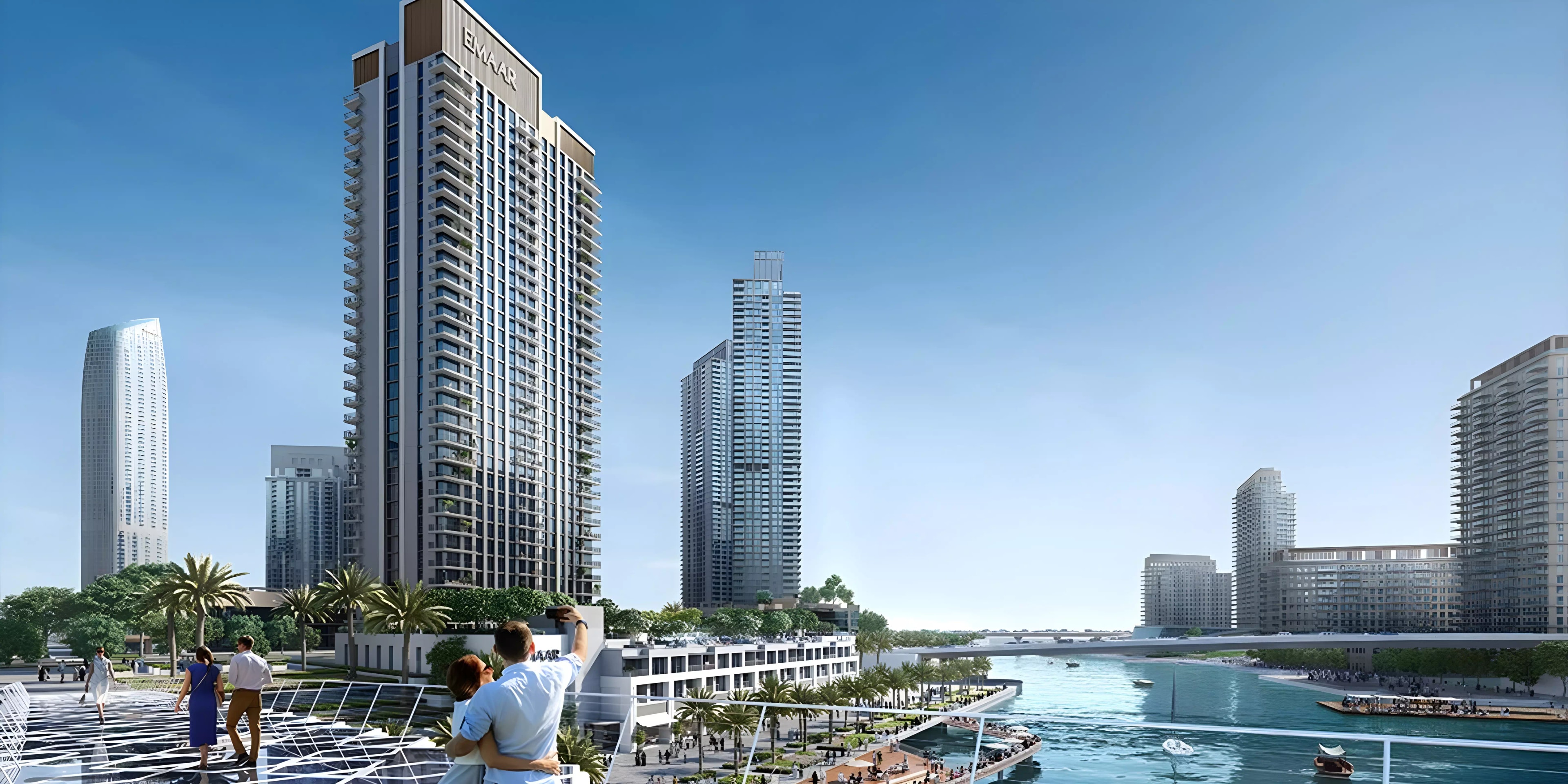 Impressie van Palace Residences North, woningen van Emaar Properties in Dubai Creek Harbour (The Lagoons), Dubai