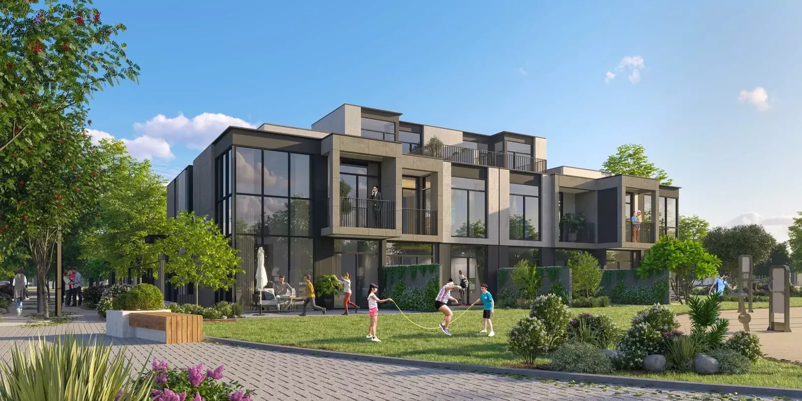 Impressie van Mudon Al Ranim Phase 5 By Dubai Properties, townhouses van Dubai Properties in Mudon, Dubai