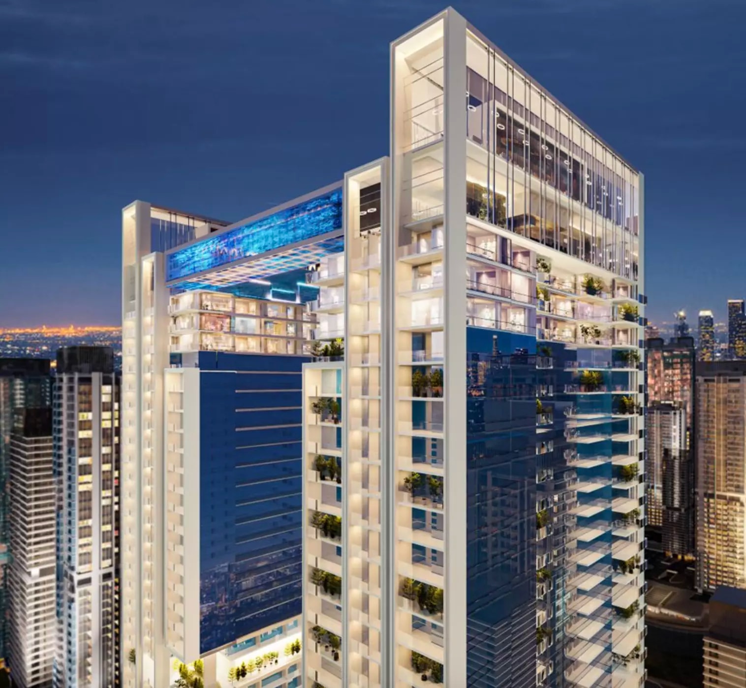 Impressie van Viewz By Danube, woningen van Danube Properties in Jumeirah Lake Towers, Dubai