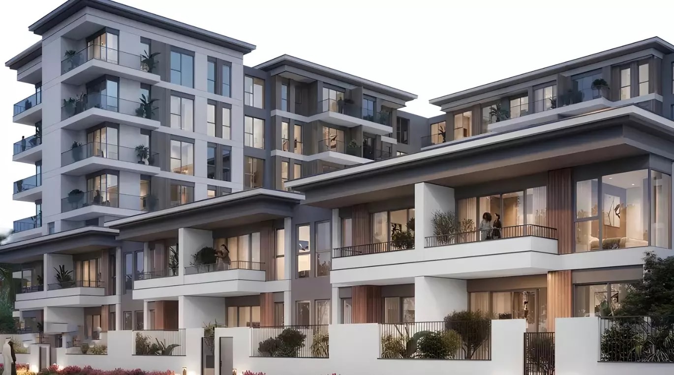 Impressie van The Regent Residences, appartementen van Nshama in Town Square, Dubai