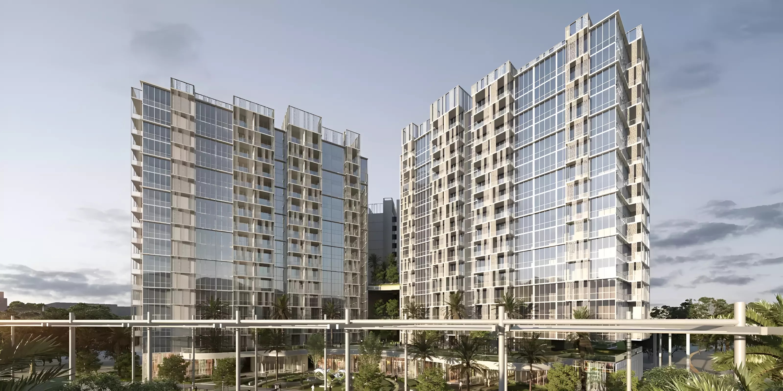 Impressie van Expo City Mangrove Residences, woningen van Expo City Dubai in Expo City, Dubai