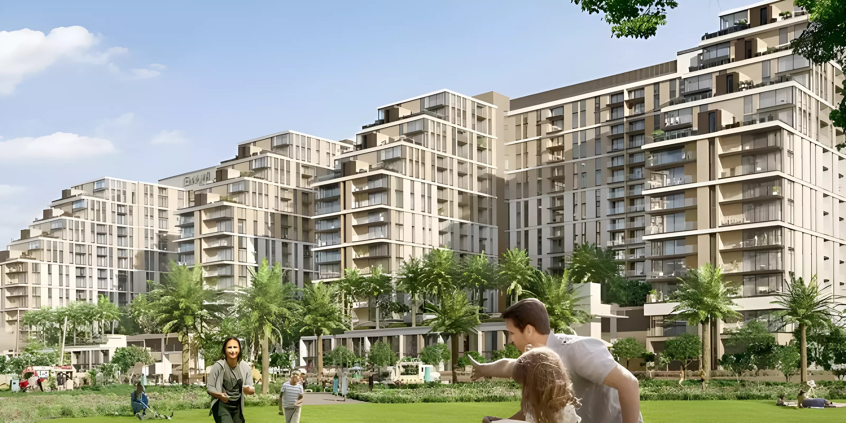 Impressie van Elvira, woningen van Emaar Properties in Dubai Hills Estate, Dubai