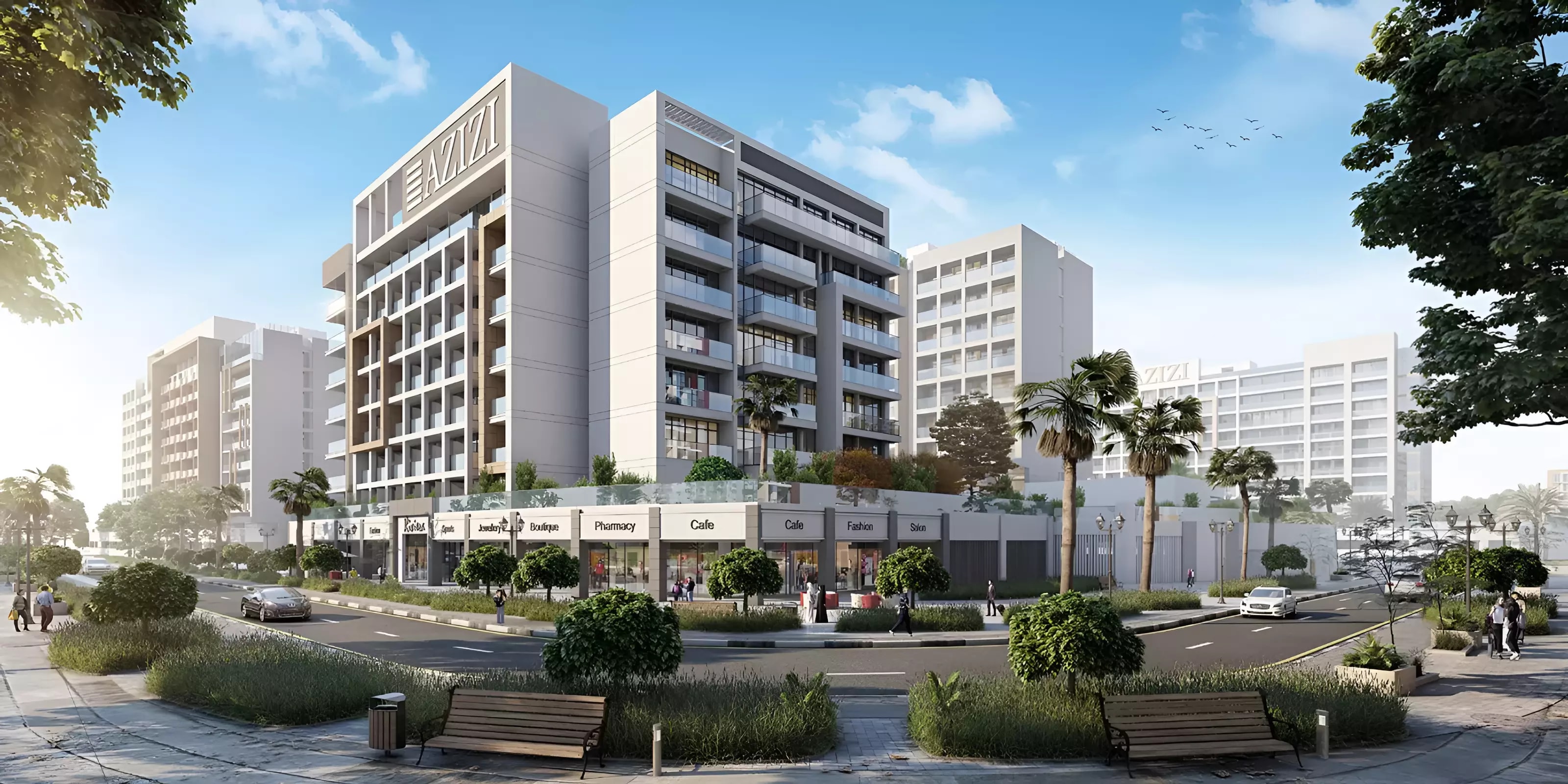 Impressie van Azizi Riviera 59, appartementen van Azizi Developments in Meydan, Dubai