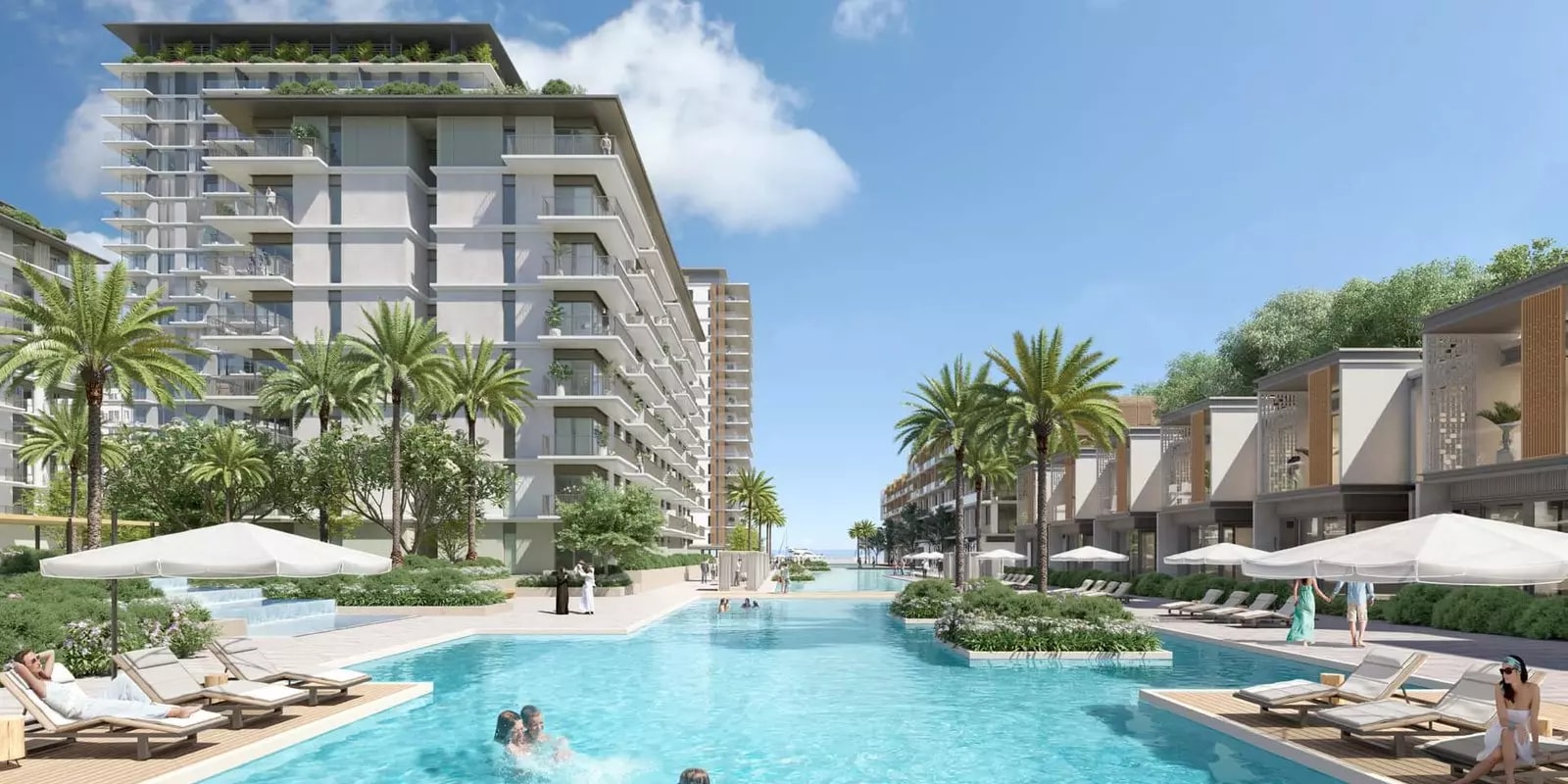 Impressie van Sunridge, appartementen van Emaar Properties in Mina Rashid, Dubai