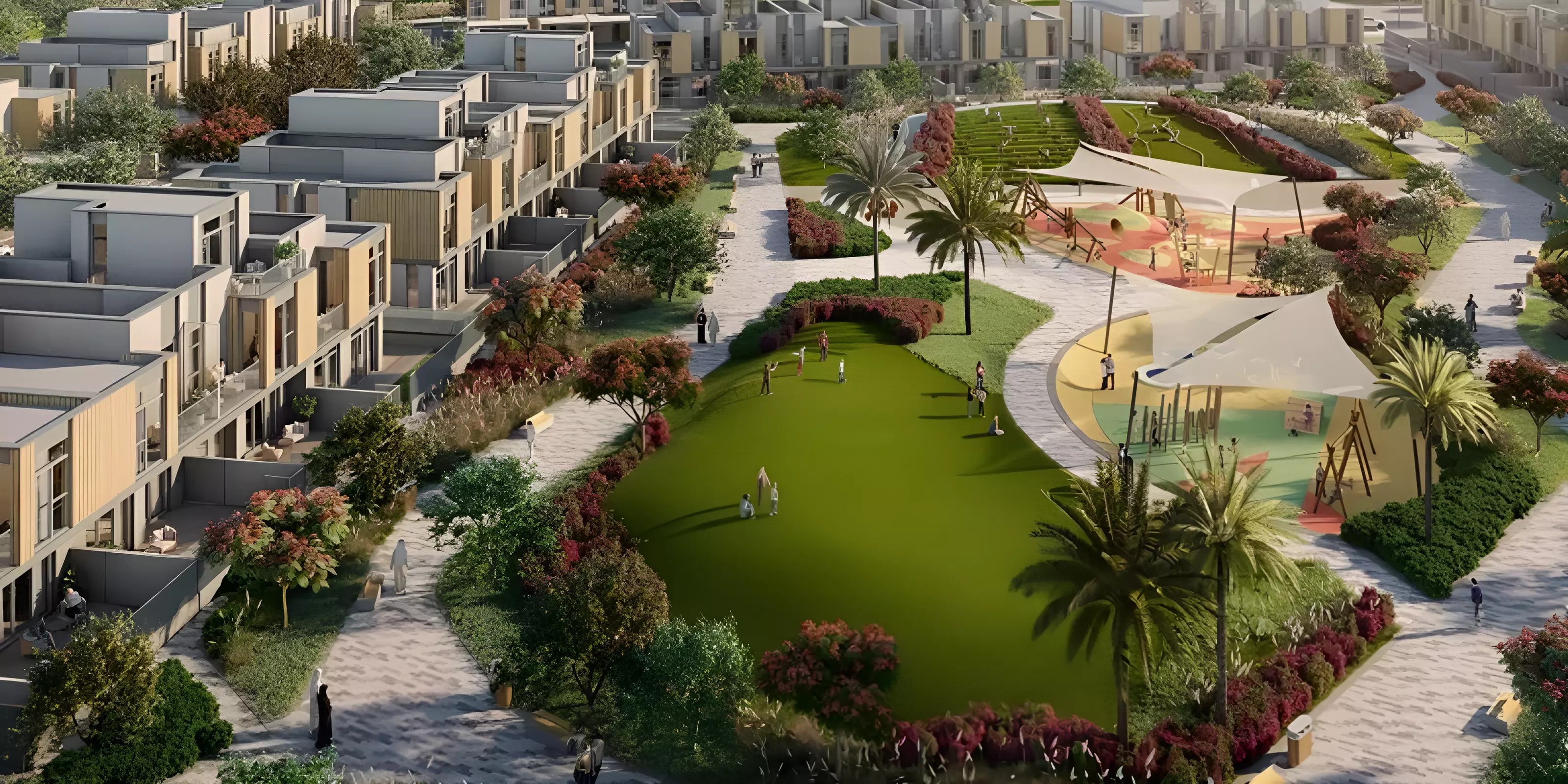 Impressie van Mudon Al Ranim Phase 8 By Dubai Properties, townhouses van Dubai Properties in Mudon, Dubai