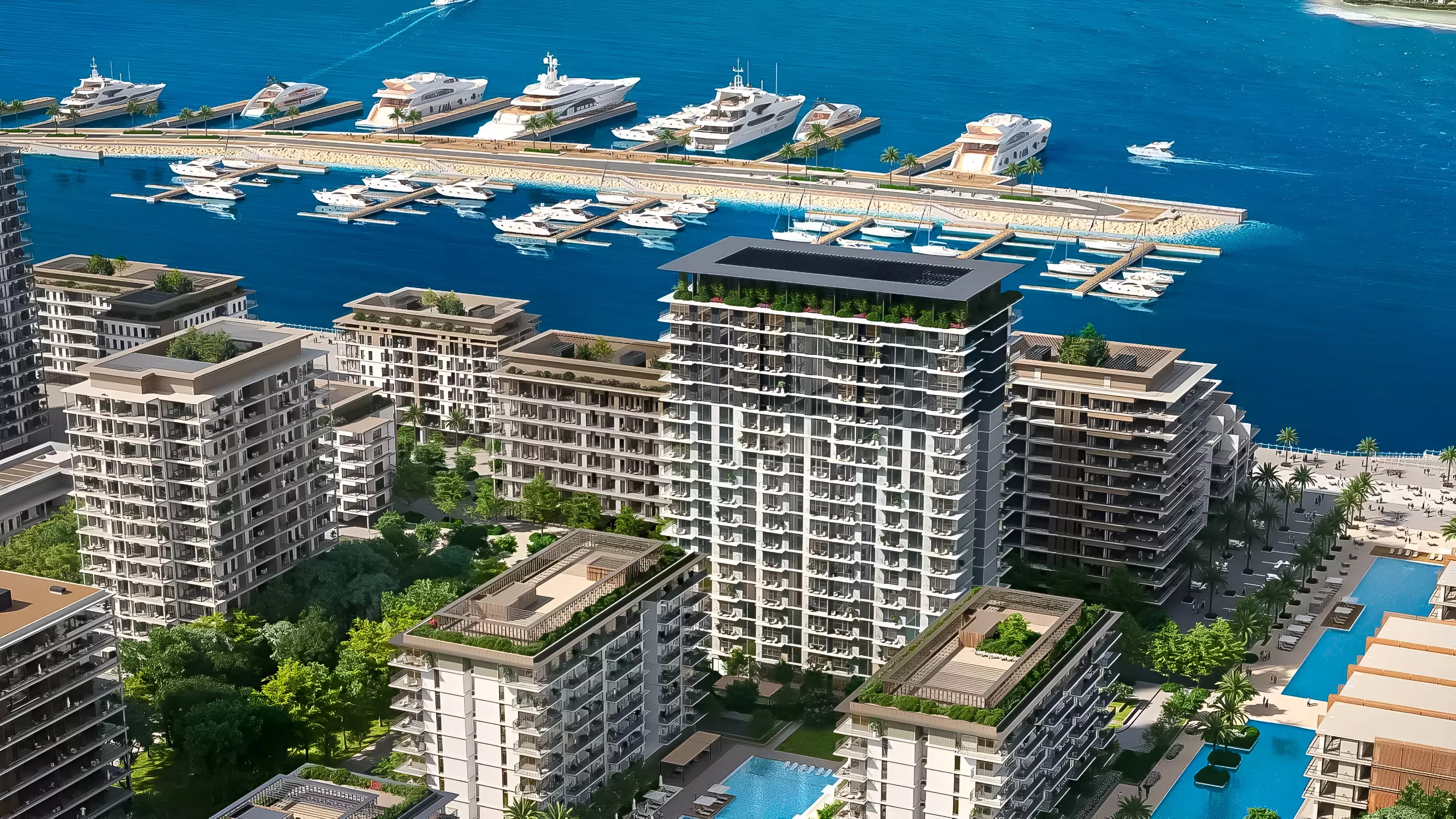 Impressie van Seascape, appartementen van Emaar Properties in Mina Rashid, Dubai
