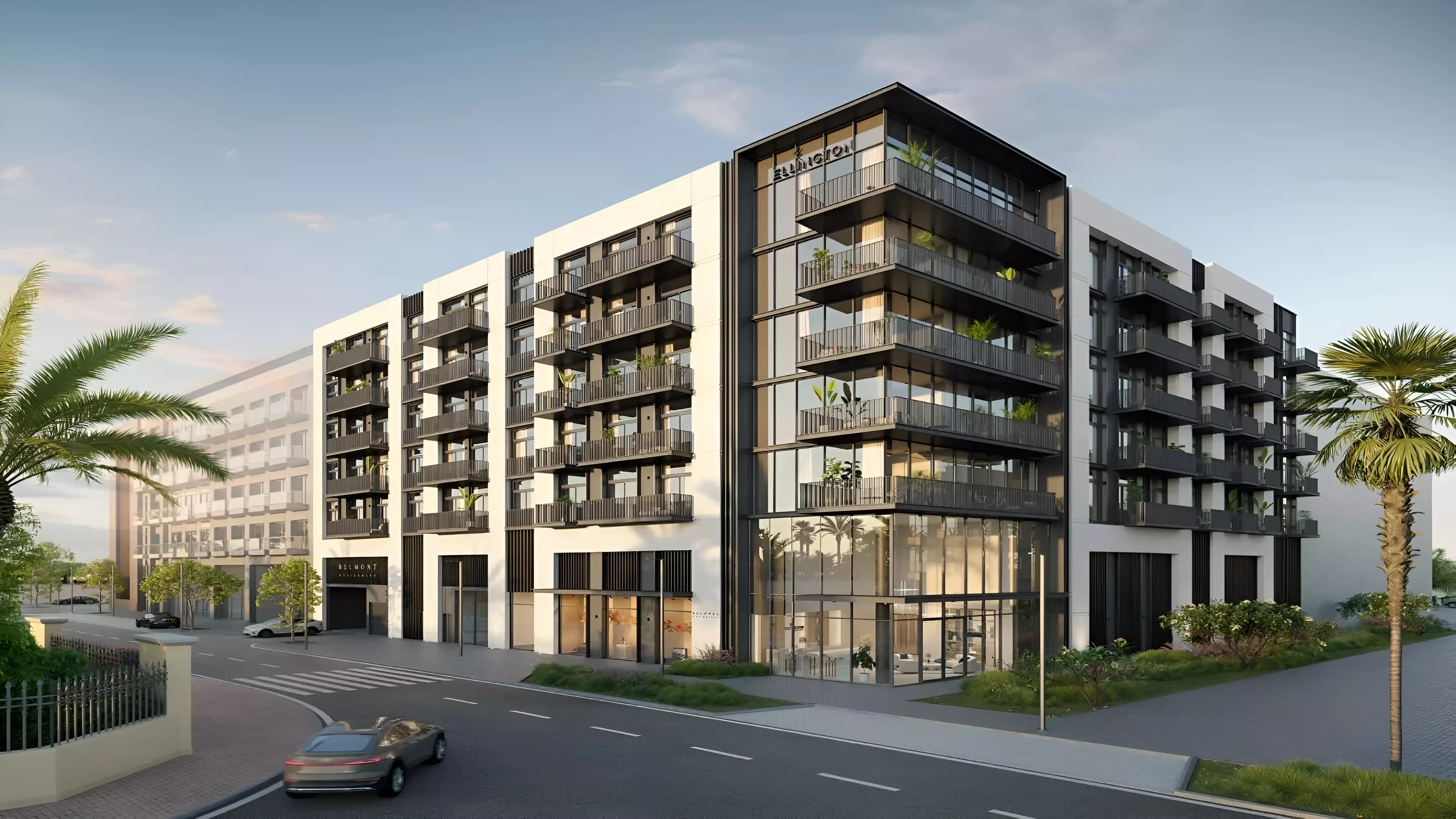 Impressie van Belmont Residences, appartementen van Ellington in Jumeirah Village Triangle, Dubai