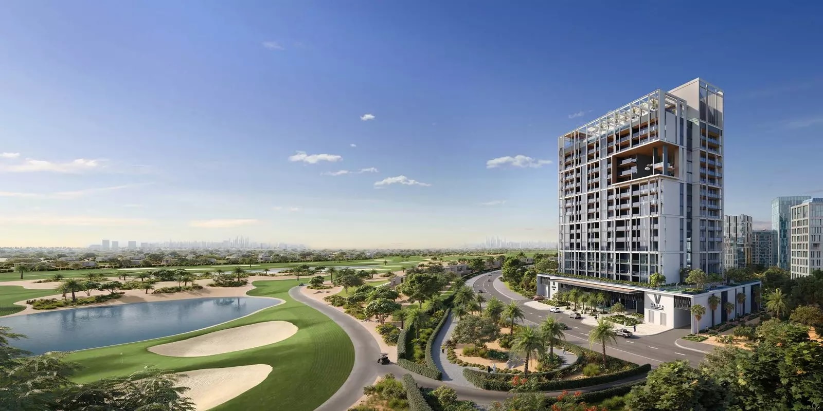 Impressie van Vista, appartementen van Prestige One Developments in Dubai Sports City, Dubai