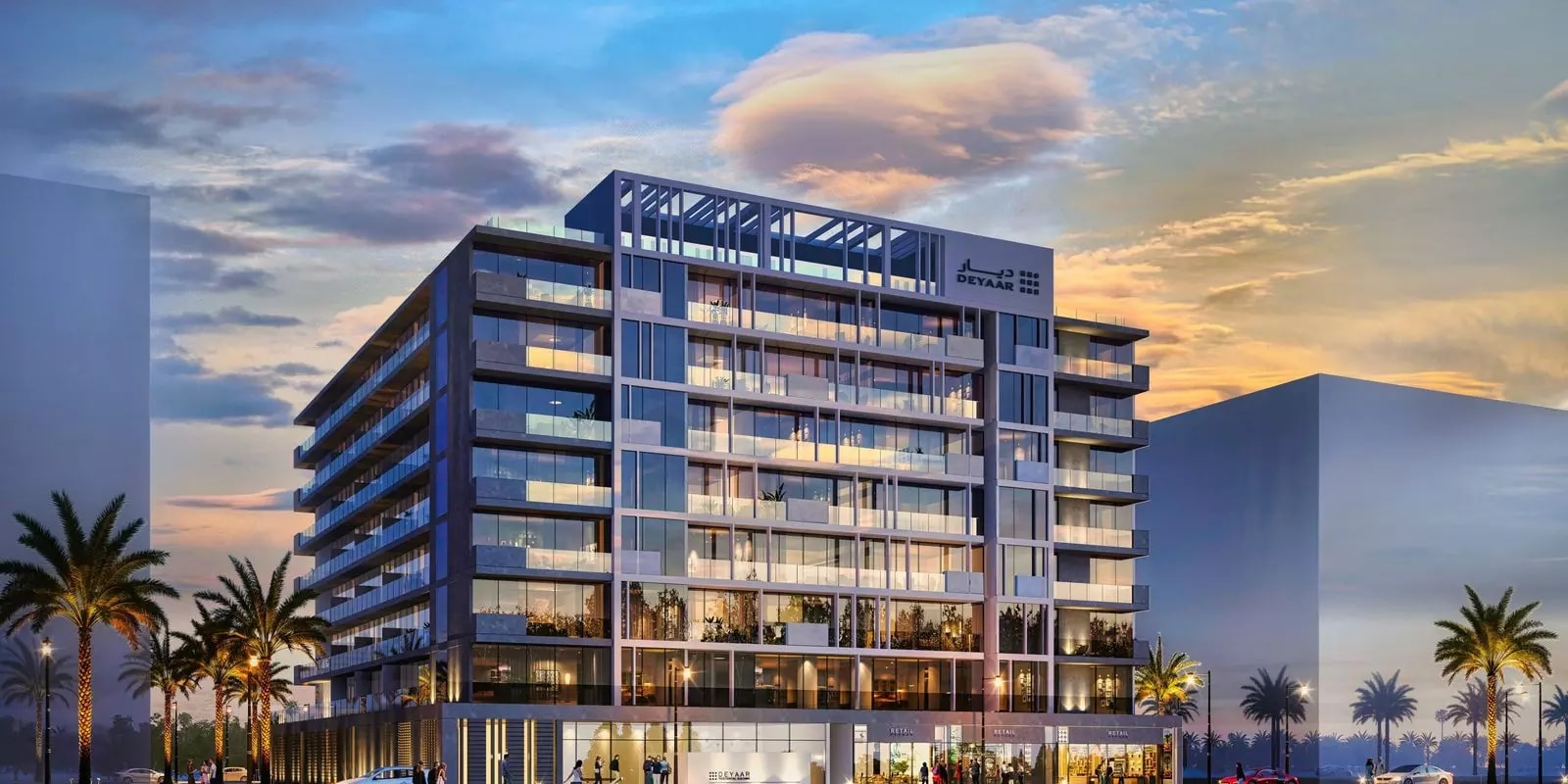 Impressie van Amalia Residences, appartementen van Deyaar Development in Al Furjan, Dubai