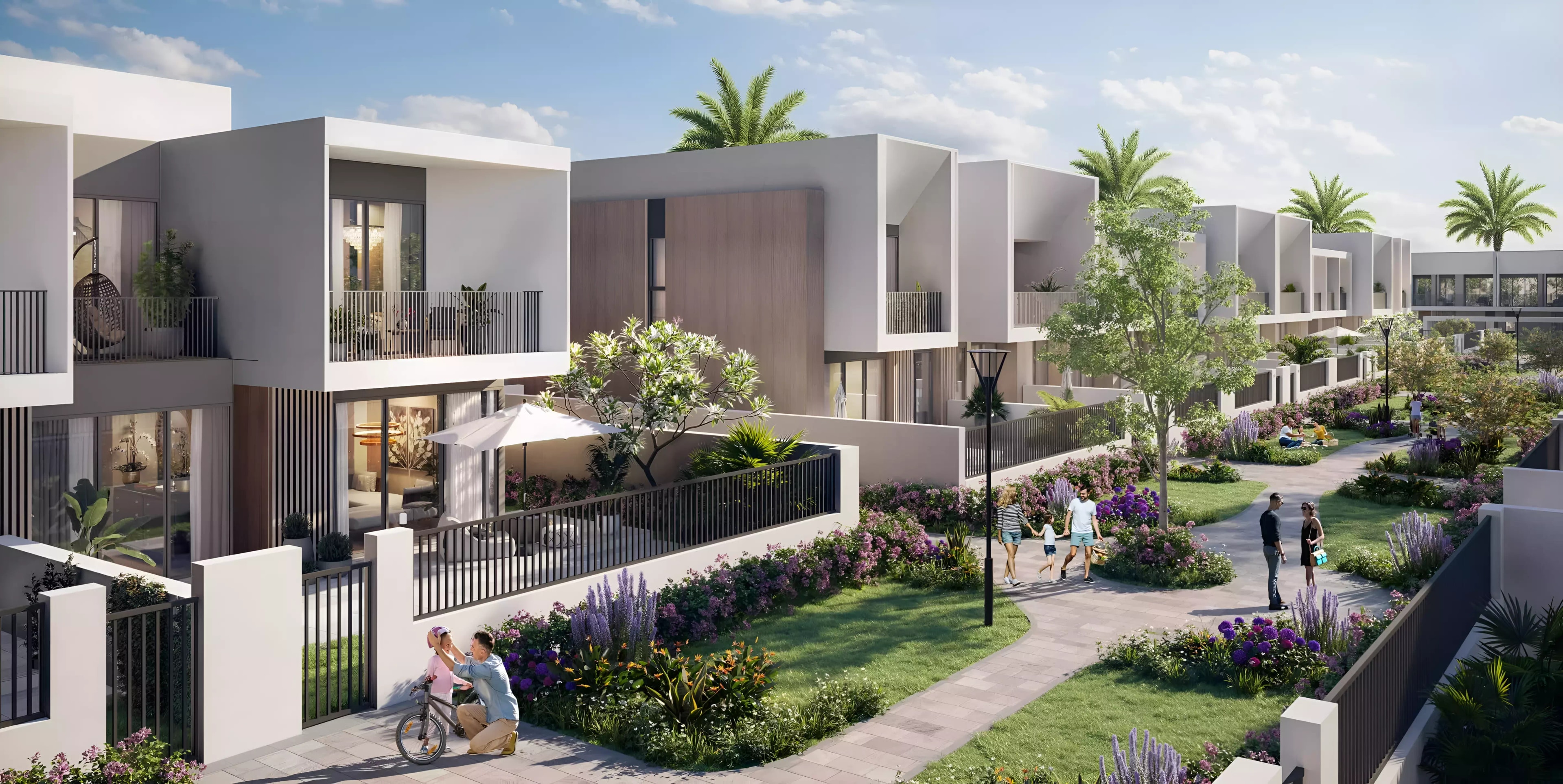 Impressie van Maha Townhouses, townhouses van Nshama in Town Square, Dubai