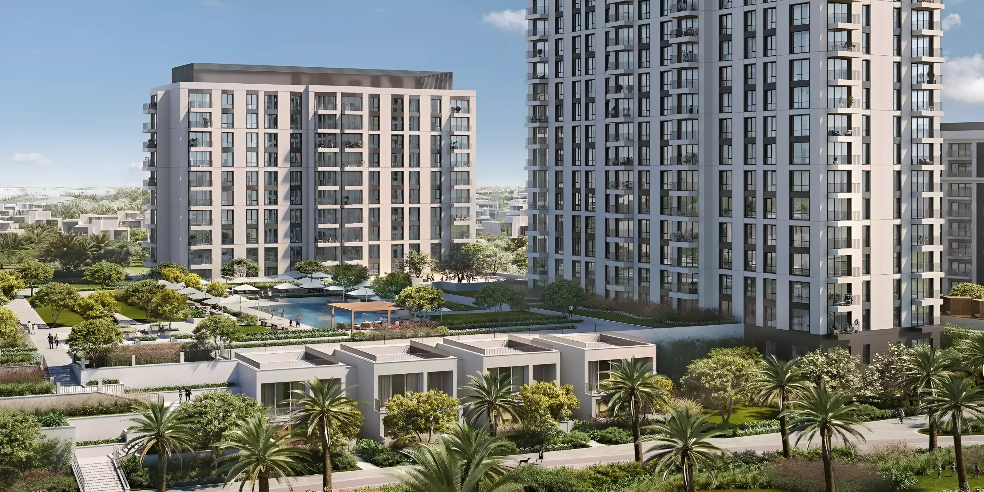 Impressie van Park Horizon, woningen van Emaar Properties in Dubai Hills Estate, Dubai