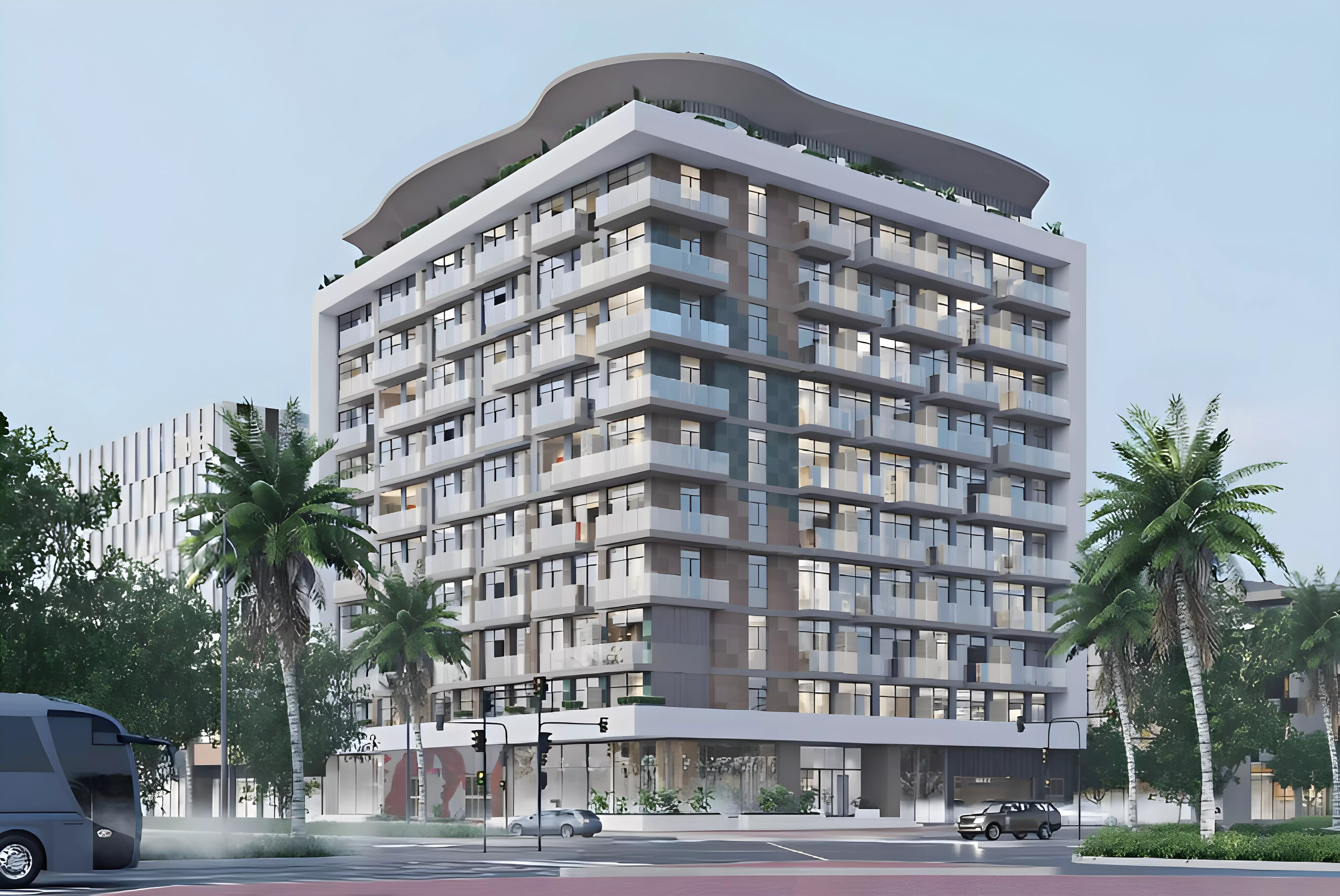 Impressie van Stonehenge Residences By Segrex Development, appartementen van Segrex Development in Jumeirah Village Circle, Dubai