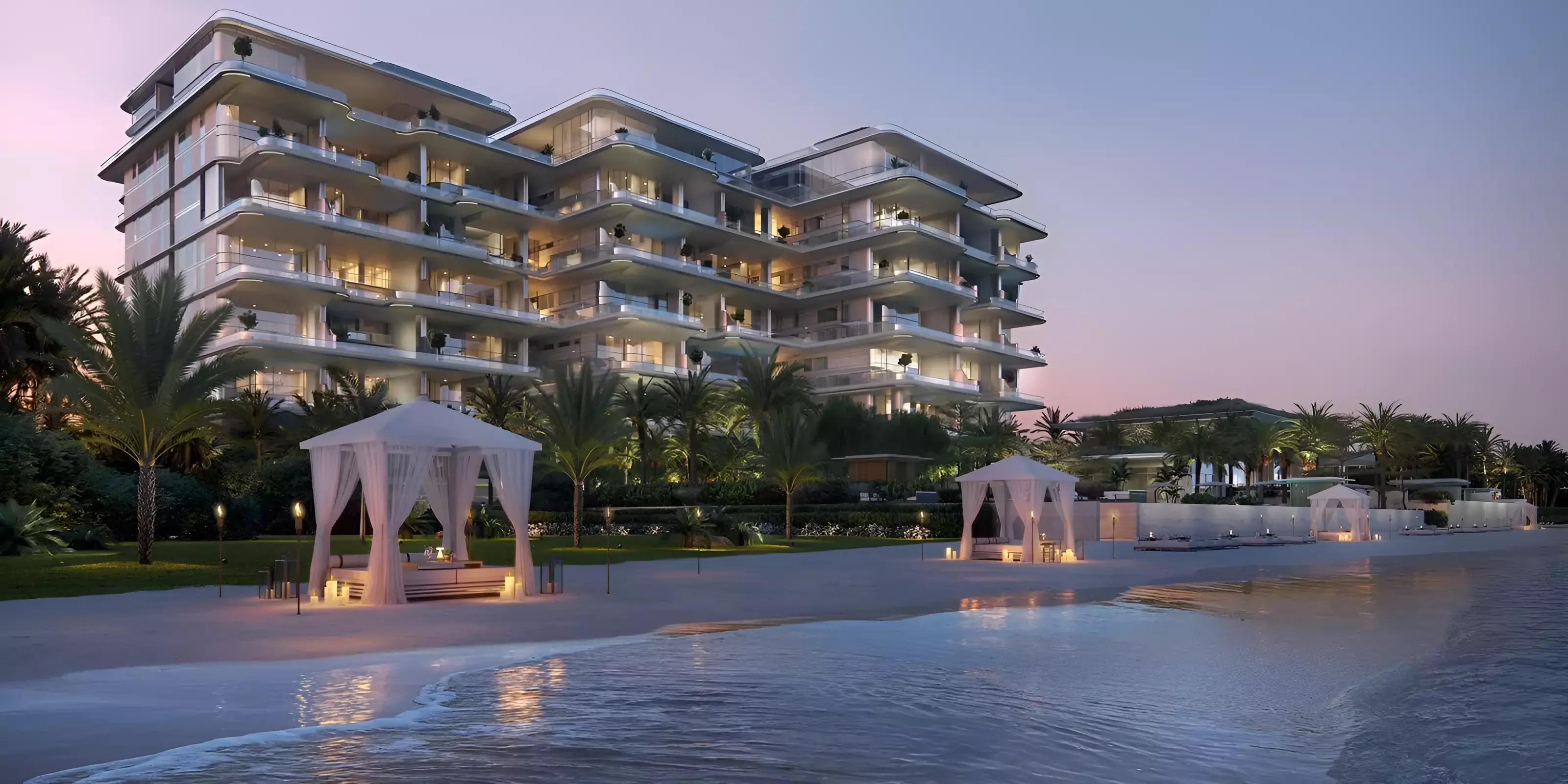 Impressie van Orla by Omniyat, woningen van Omniyat Group in Palm Jumeirah, Dubai