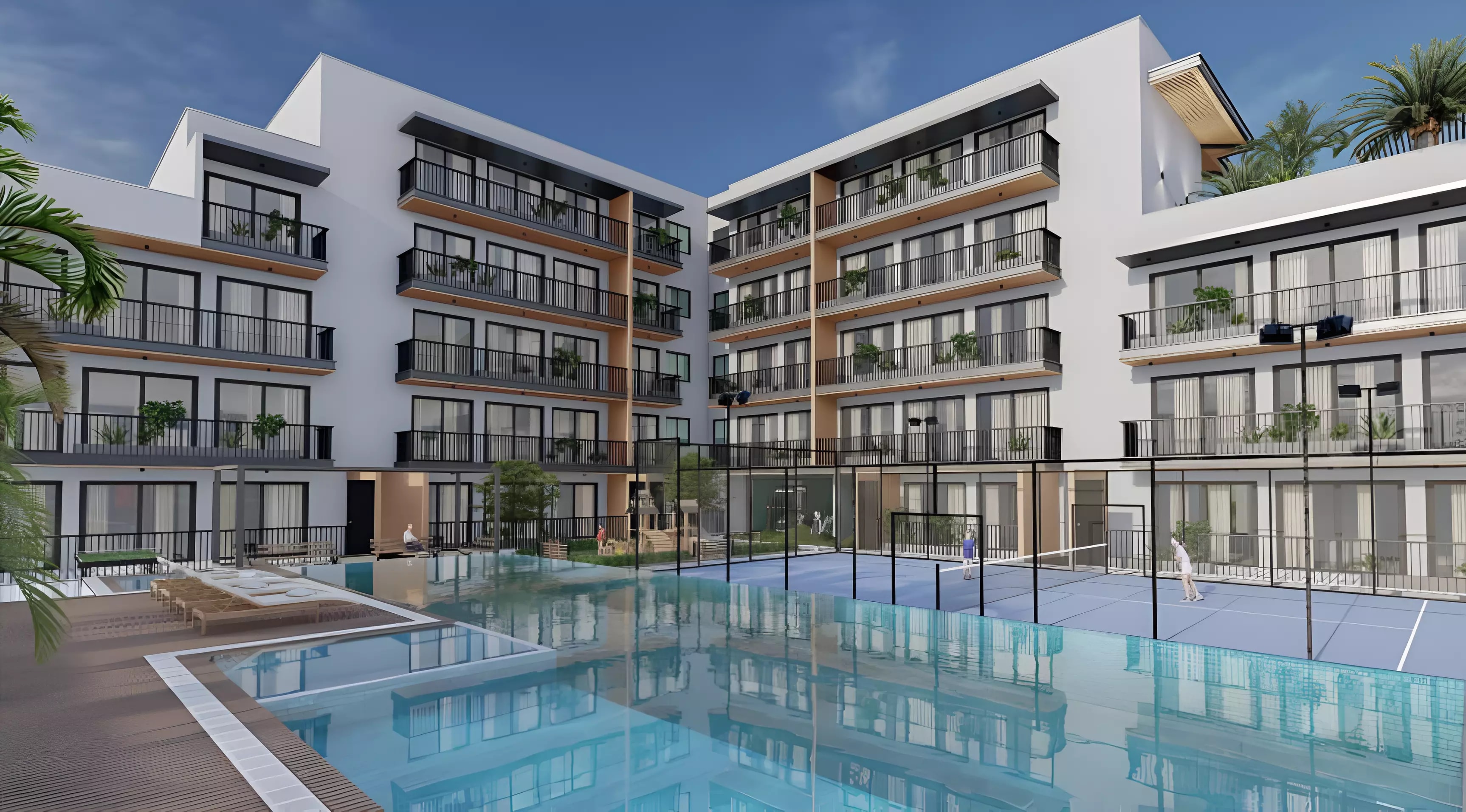 Impressie van Park Lane By Heilbronn, woningen van Heilbronn Properties Development in Jumeirah Village Circle, Dubai