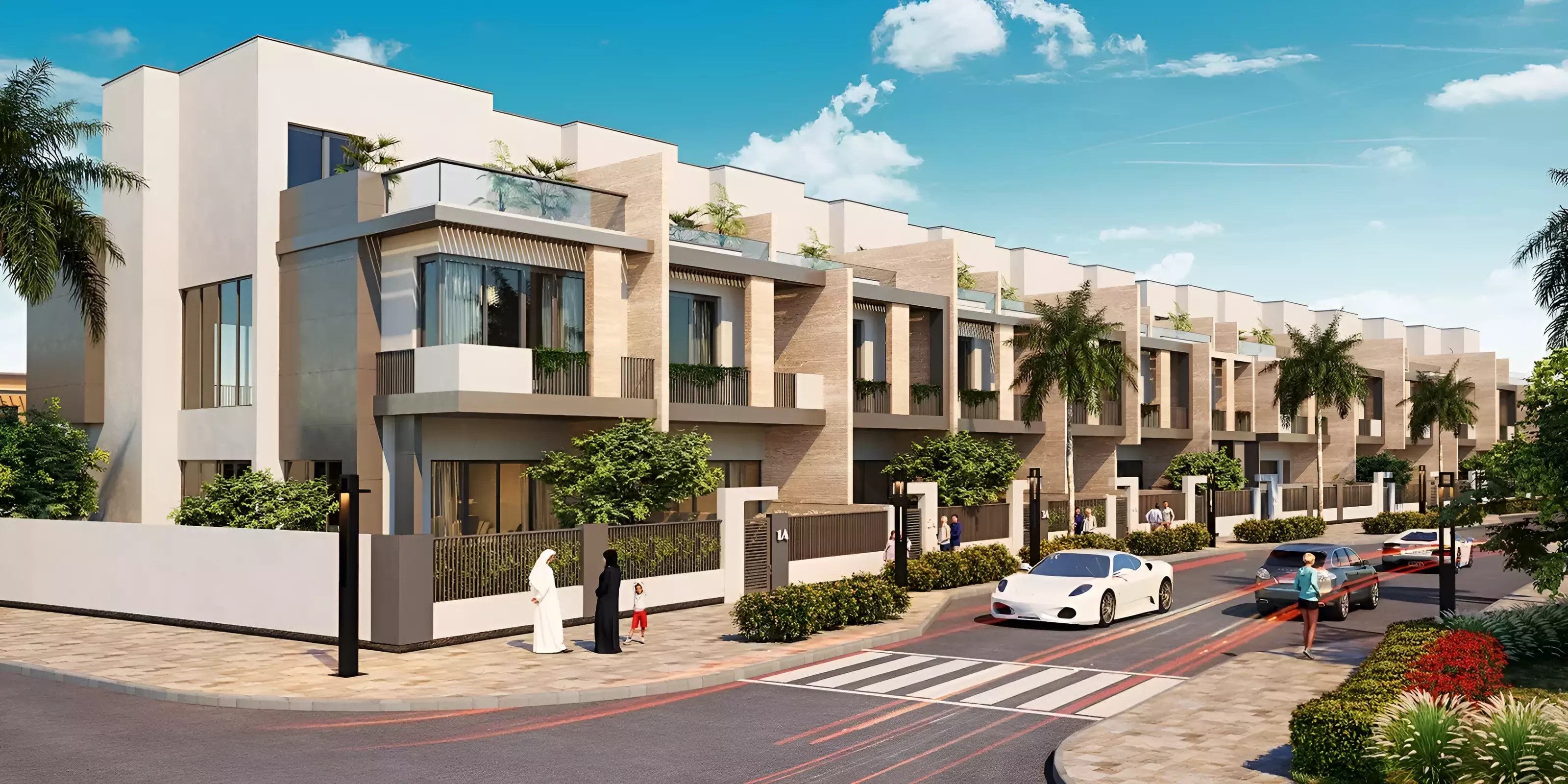 Impressie van Le Parc Homes By KBW Real Estate, townhouses van KBW Real Estate Development in Jumeirah Village Circle, Dubai
