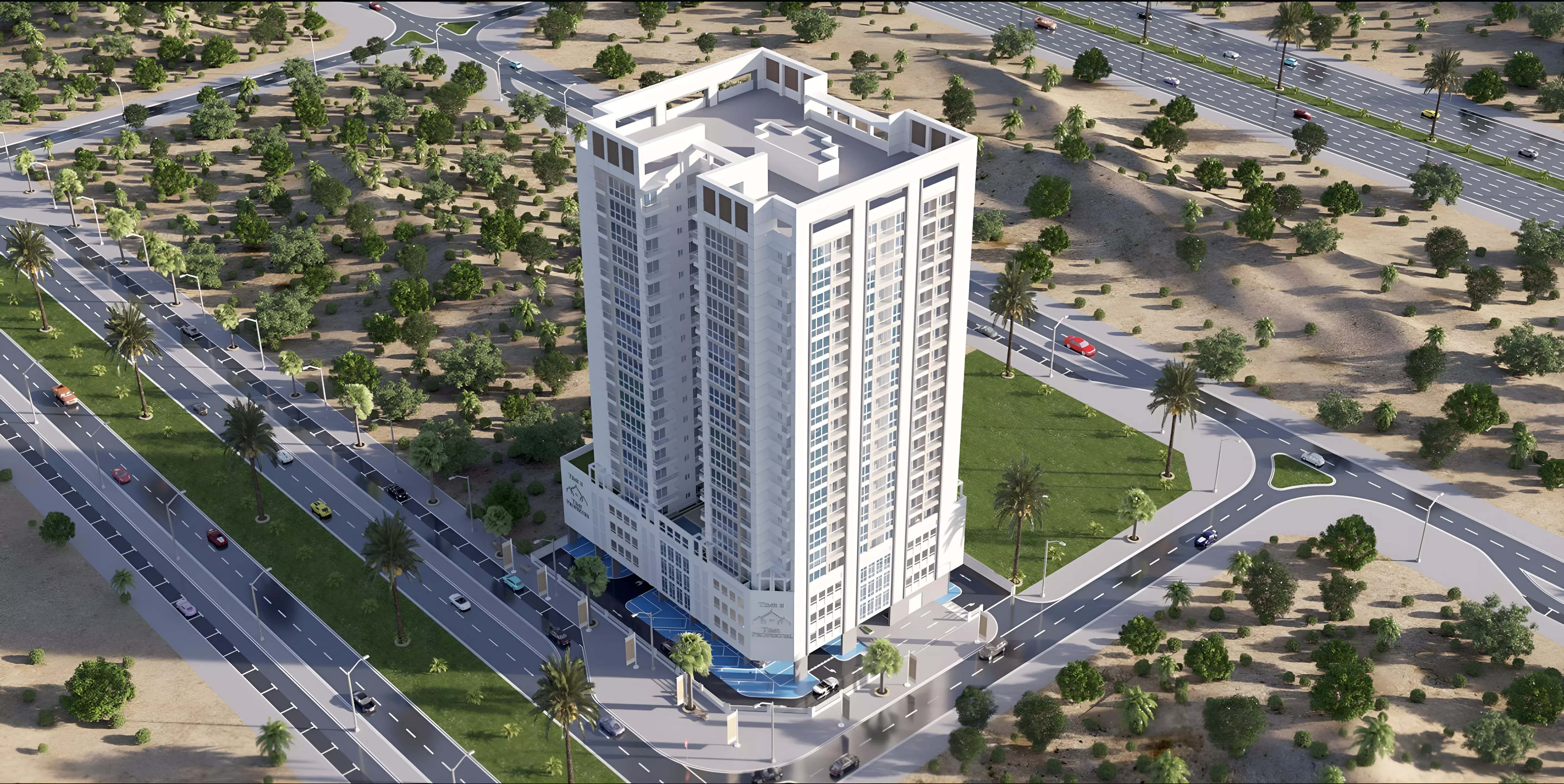 Impressie van Time Phase 2, appartementen van Time Properties in Dubai Land Residence Complex, Dubai