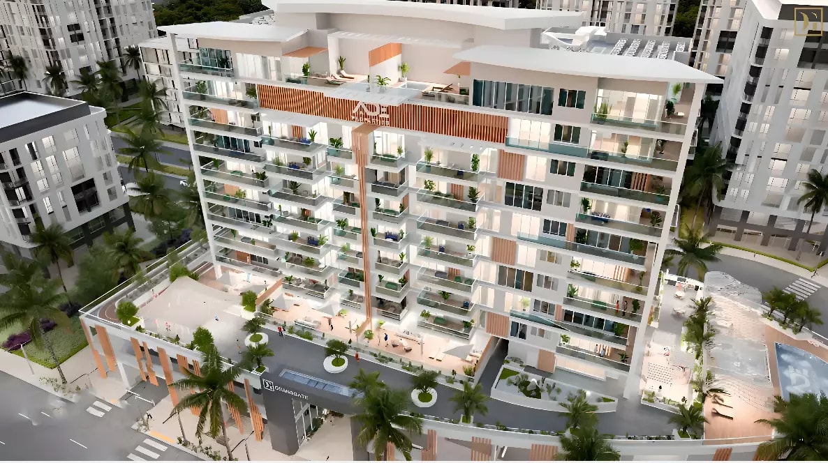 Impressie van Deansgate, woningen van ADE Properties in Majan, Dubai