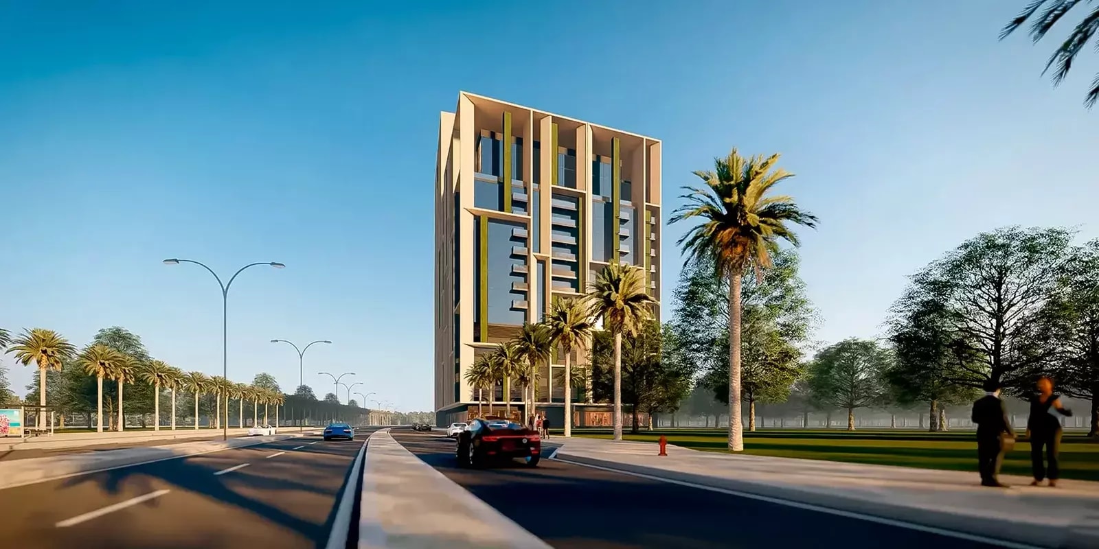 Impressie van Neva Residences, appartementen van Tiger Group in Jumeirah Village Circle, Dubai
