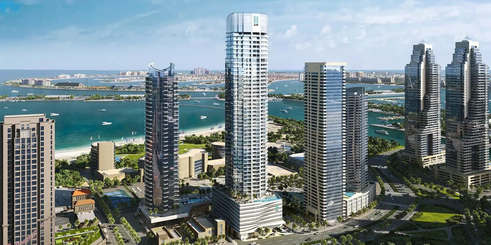 Impressie van Liv Lux, woningen van L I V PROPERTY SERVICES in Dubai Marina, Dubai