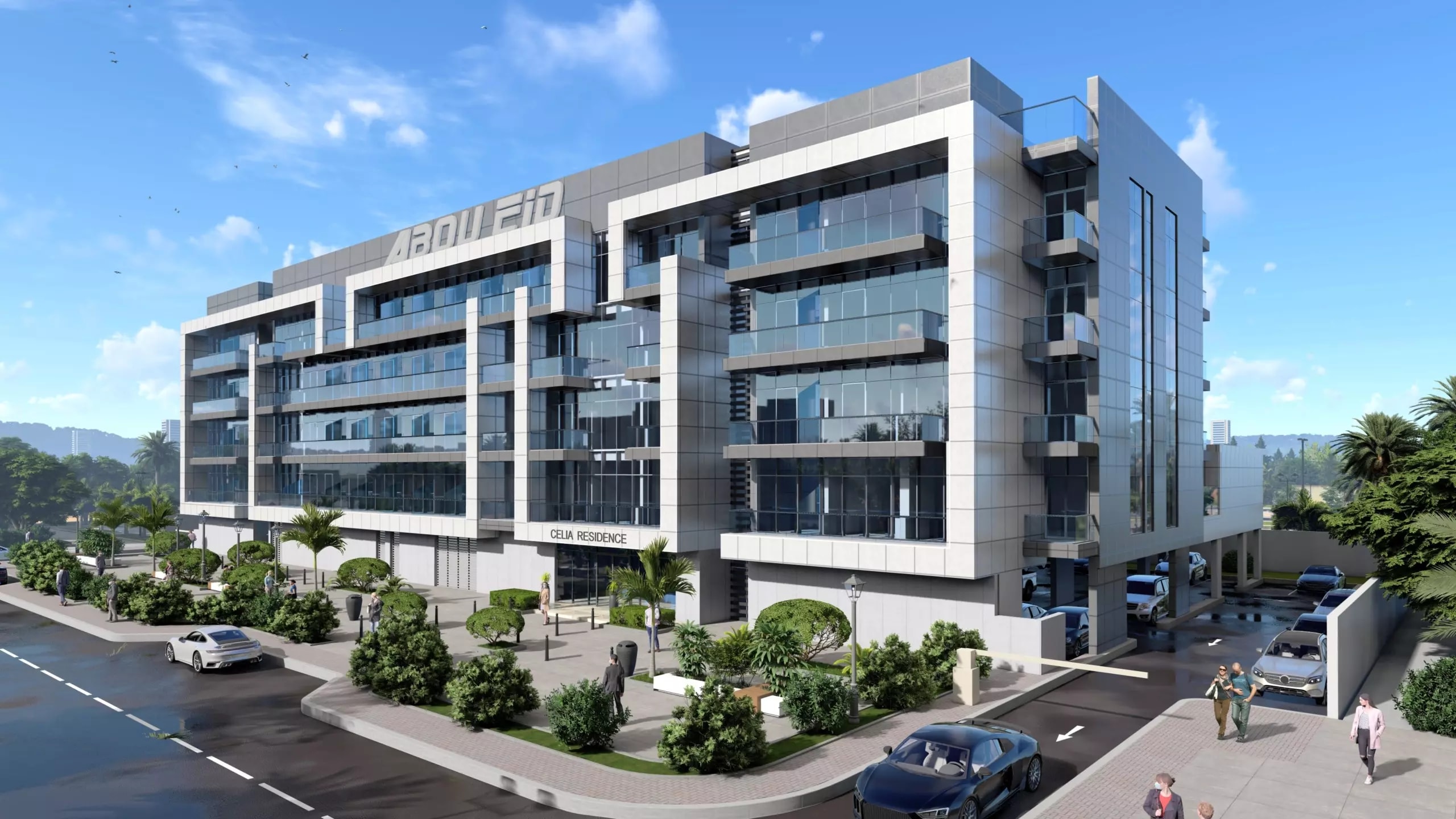 Impressie van Celia Residence, appartementen van Abou Eid Real Estate Development in Dubai Studio City, Dubai