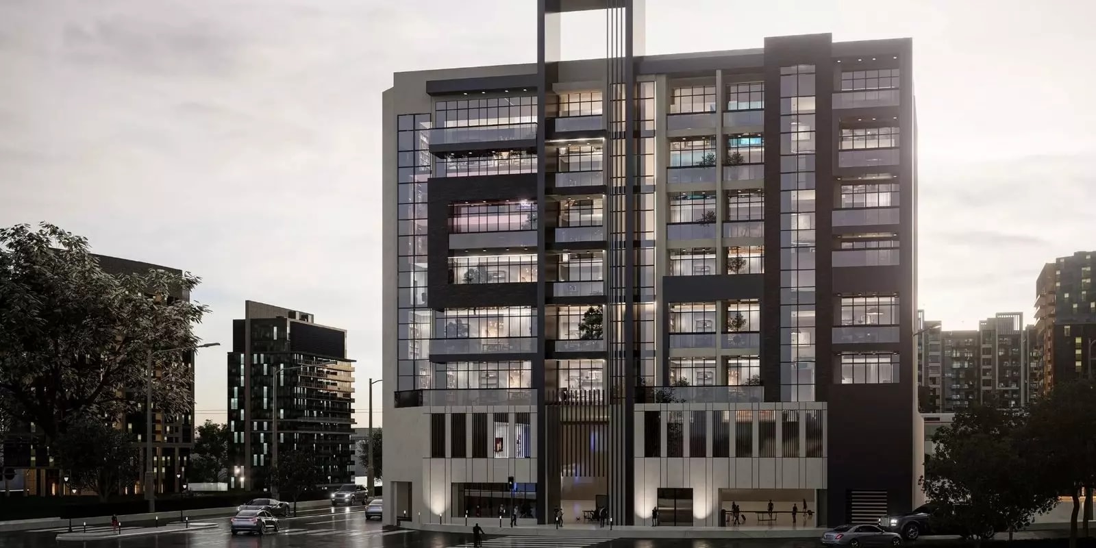 Impressie van Maya 5, woningen van London Gate in Jumeirah Village Triangle, Dubai