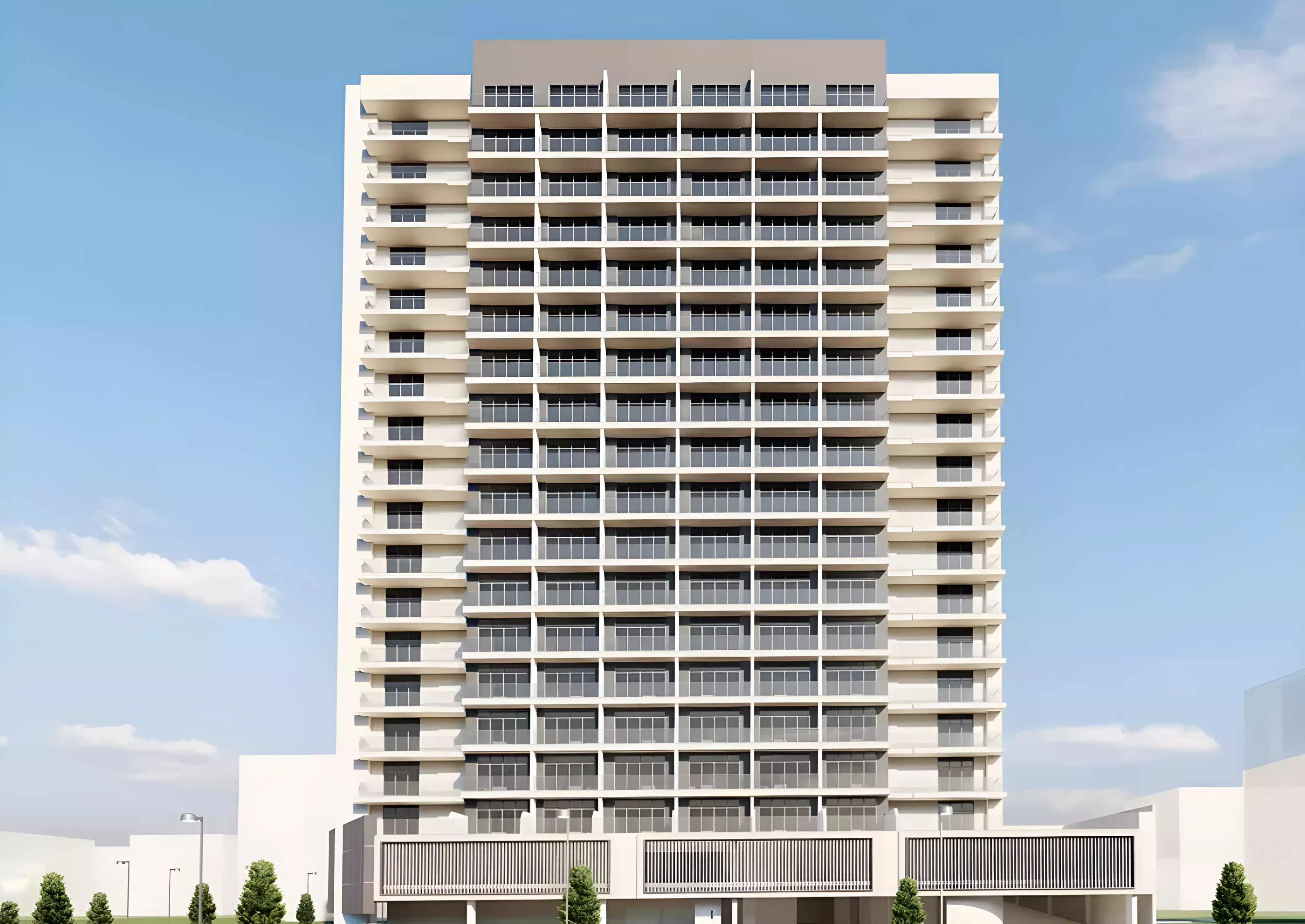 Impressie van AG Square, appartementen van AG Properties in Dubai Land Residence Complex, Dubai