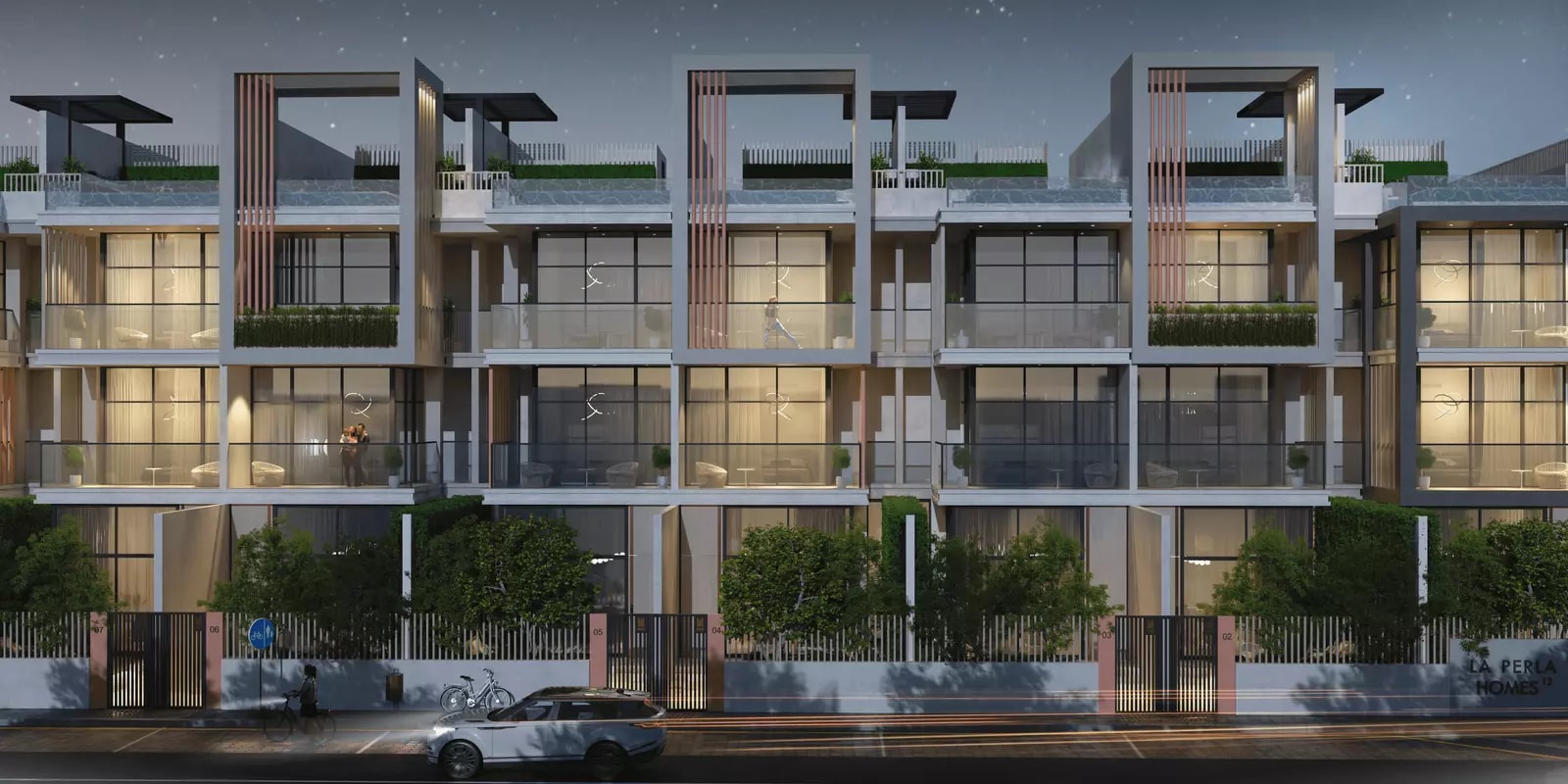 Impressie van La Perla Homes 10, townhouses van GHD Developments in Jumeirah Village Circle, Dubai