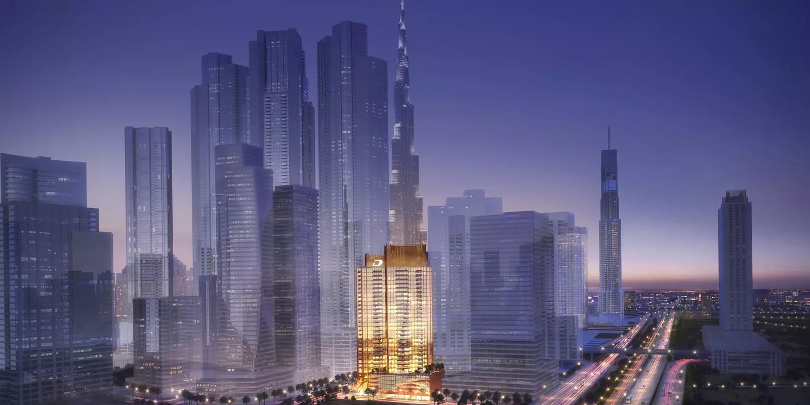 Impressie van Elegance Tower By Damac, appartementen van Damac Properties in Downtown Dubai, Dubai