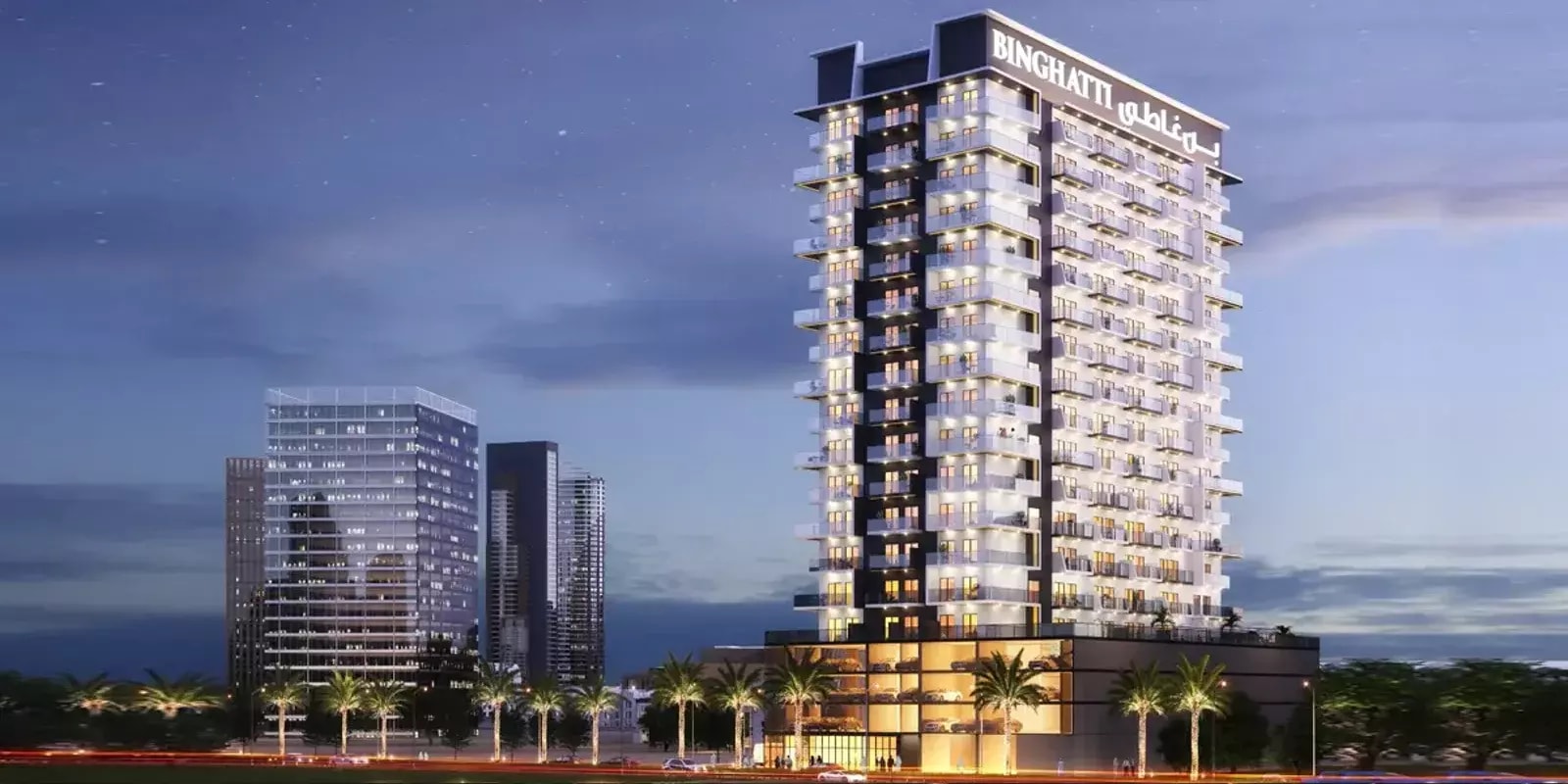 Impressie van Binghatti Nova, appartementen van Binghatti Developers in Jumeirah Village Circle, Dubai
