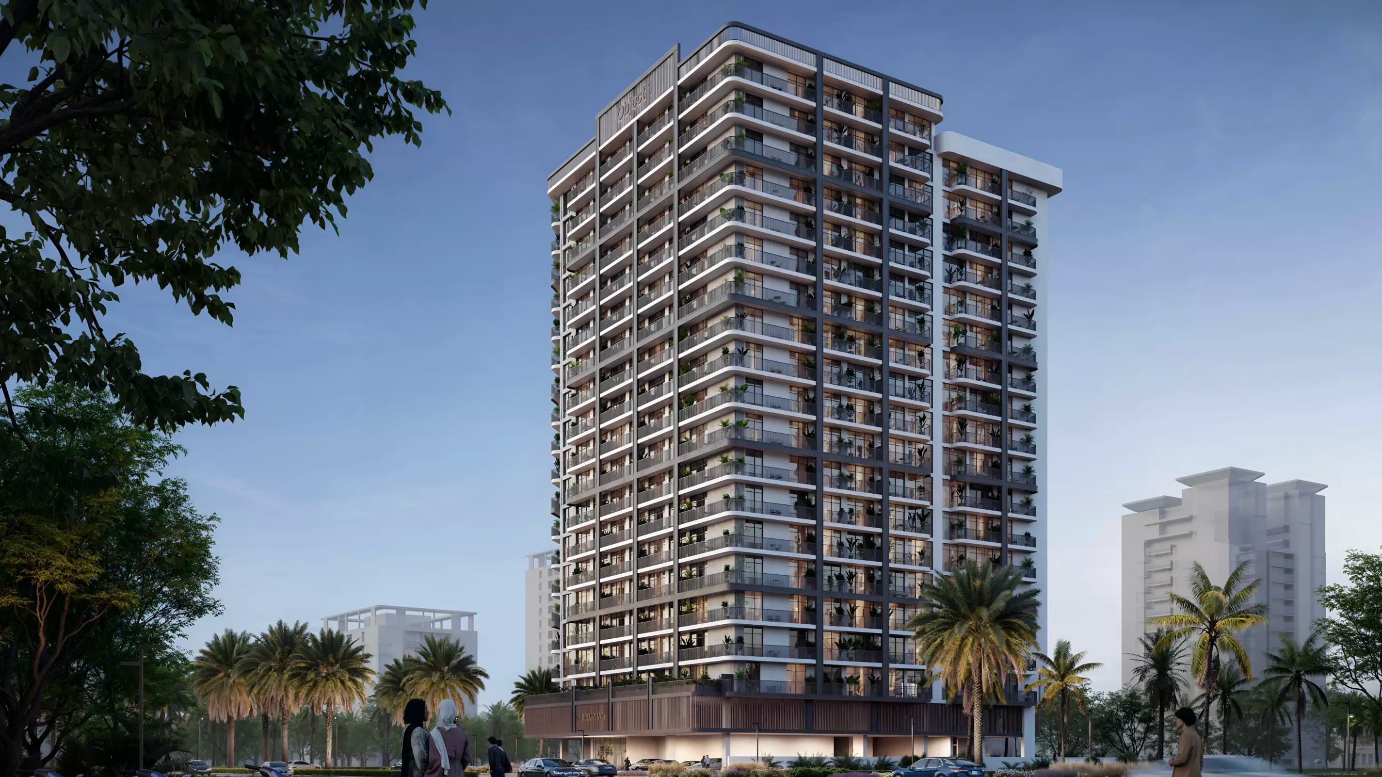 Impressie van VERDAN1A Phase 4, appartementen van Object 1 in Dubai Land Residence Complex, Dubai