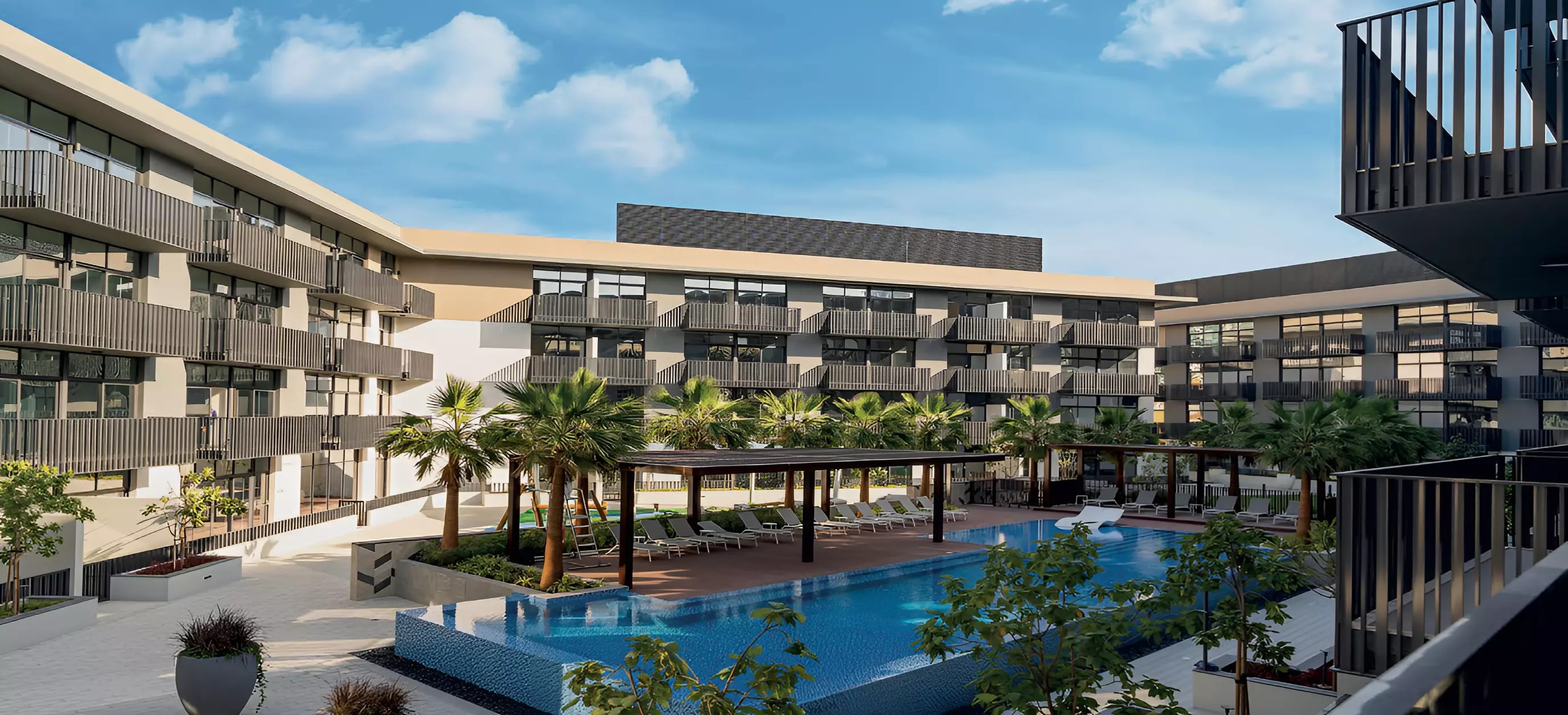 Impressie van The Portman, appartementen van Ellington in Jumeirah Village Circle, Dubai