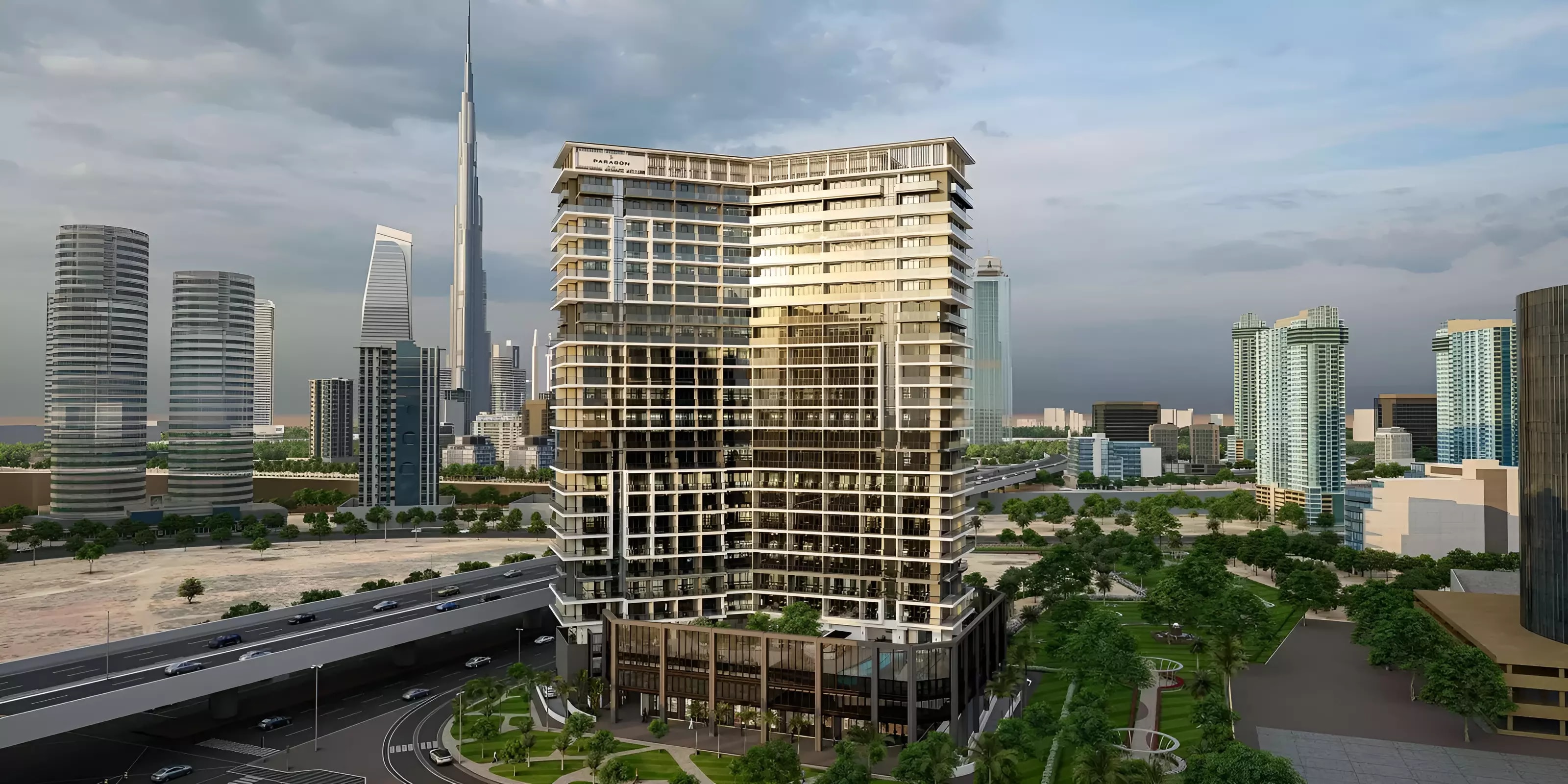 Impressie van The Paragon by IGO, appartementen van Invest Group Overseas in Business Bay, Dubai