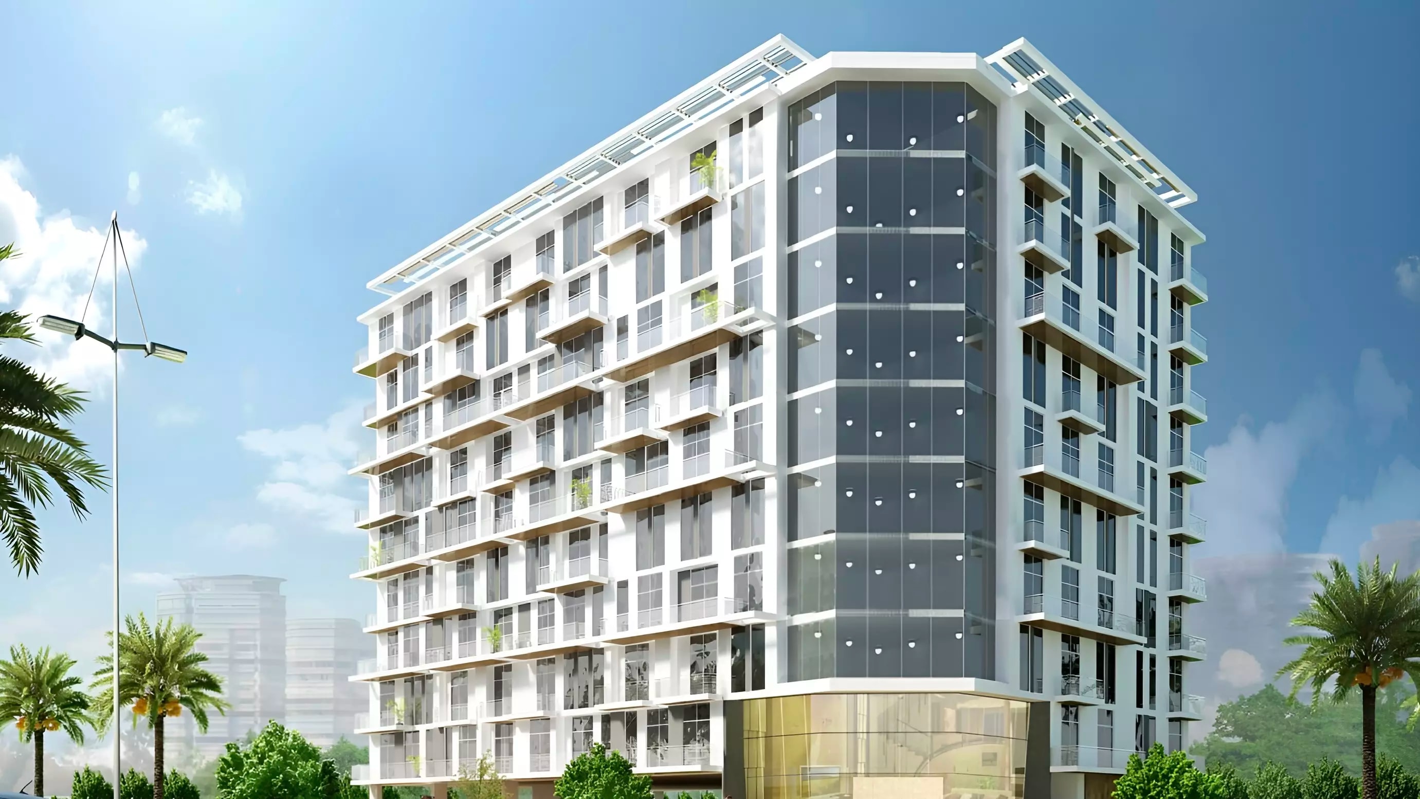 Impressie van Bliss Homes, appartementen van Rashed Aljabri Real Estate Development in Dubai Land Residence Complex, Dubai