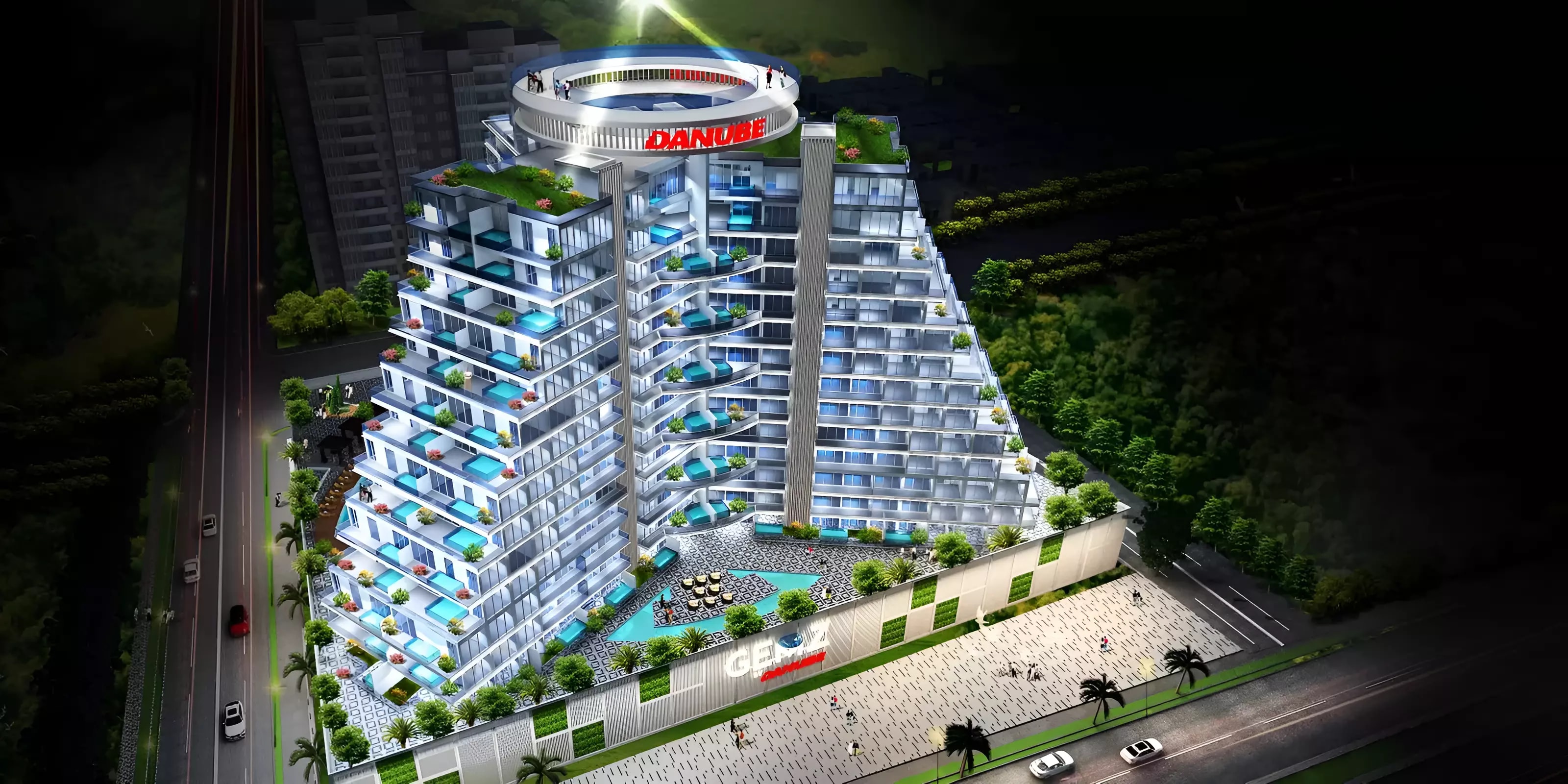 Impressie van Gemz By Danube, woningen van Danube Properties in Al Furjan, Dubai