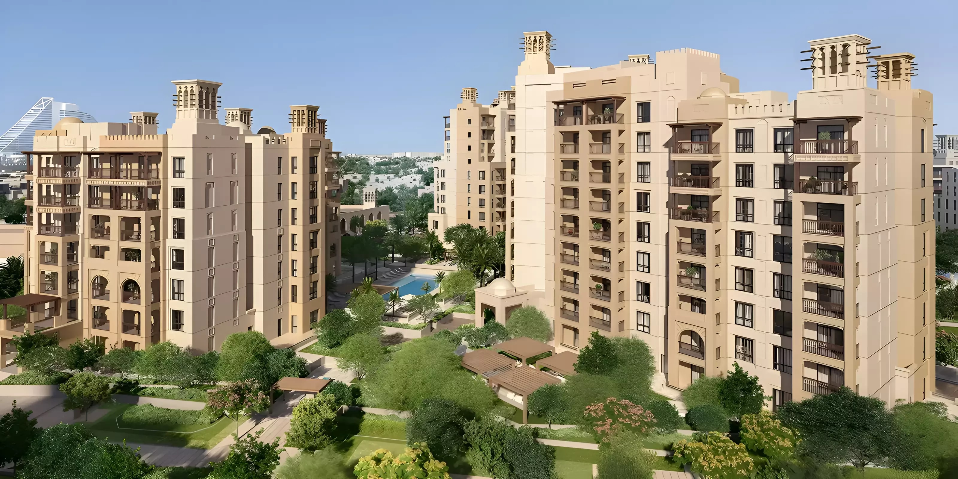 Impressie van Jadeel at Madinat Jumeirah Living By Meraas Holding, appartementen van Meraas Holding in Madinat Jumeirah Living, Dubai