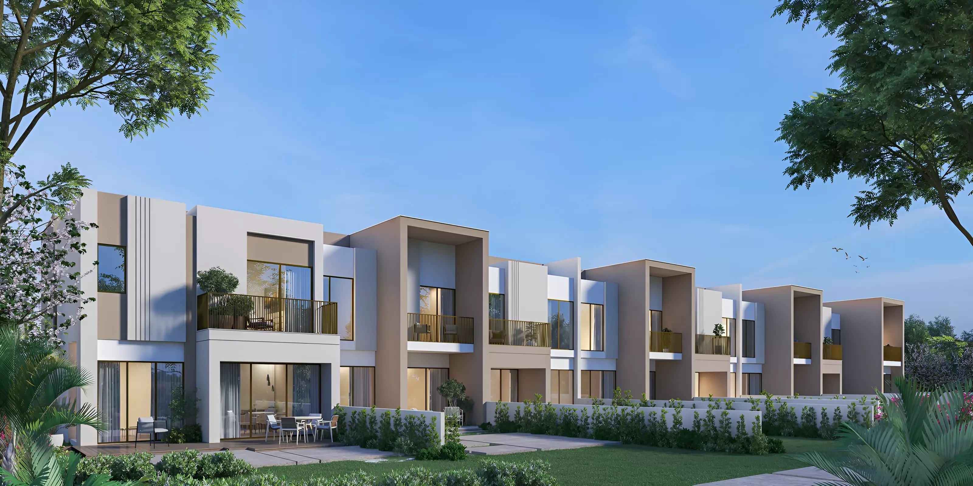 Impressie van La Violeta By Dubai Properties, townhouses van Dubai Properties in Villanova, Dubai