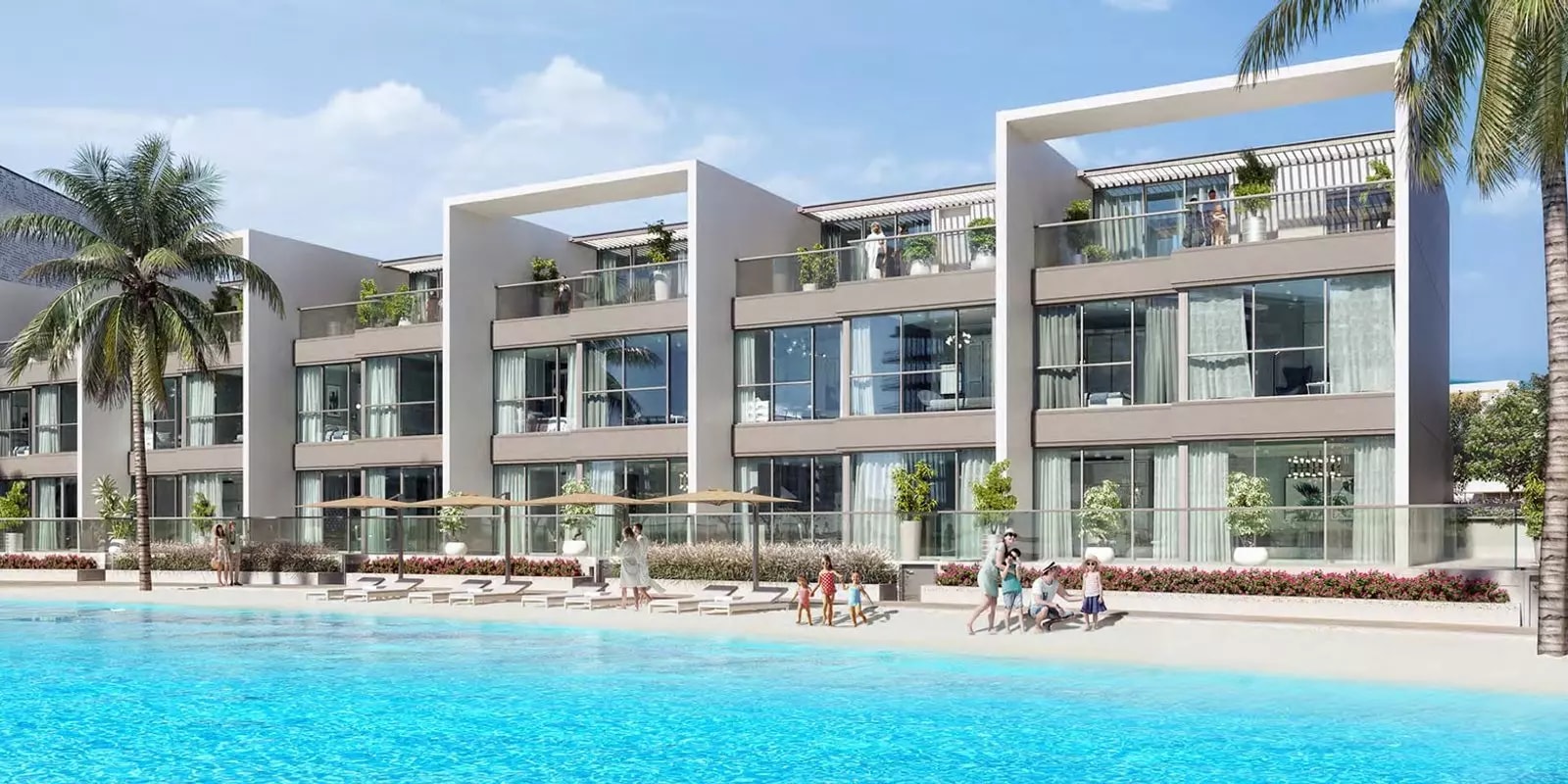 Impressie van Lagoon Views By District One, woningen van District One in Mohammed Bin Rashid City, Dubai