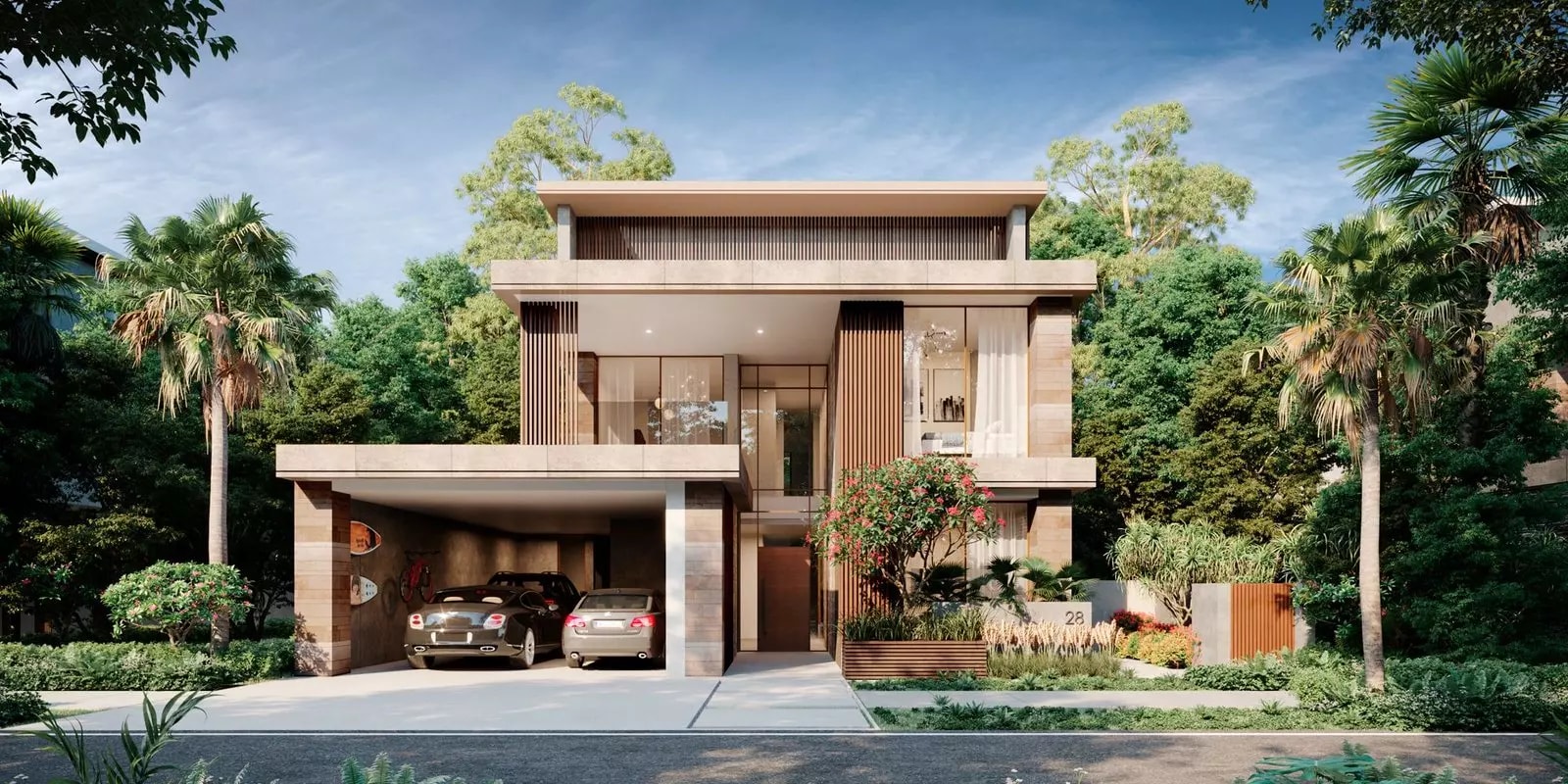 Impressie van Alaya, villa's van Majid Al Futtaim in Tilal Al Ghaf, Dubai