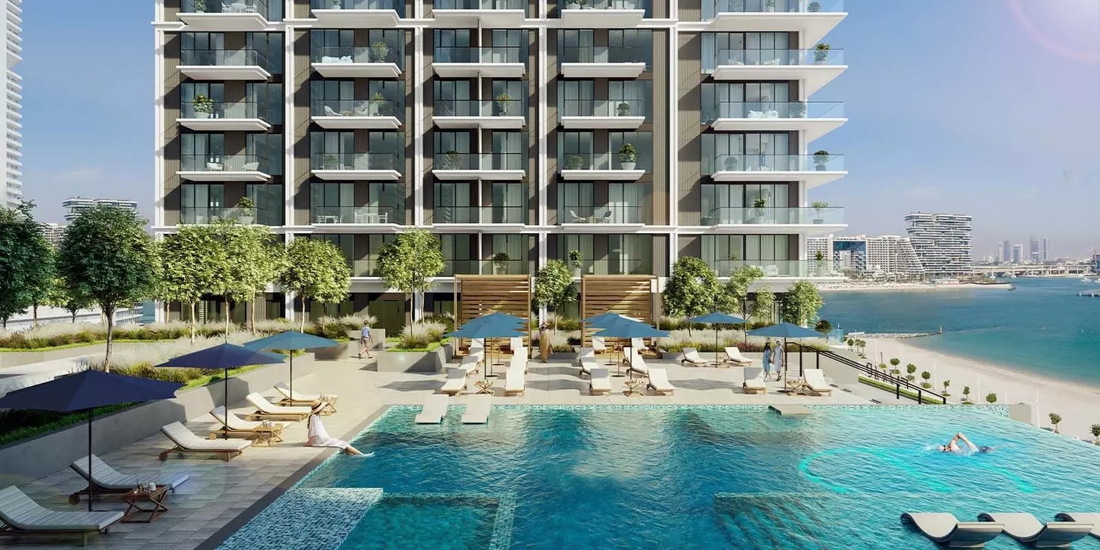 Impressie van Beach Mansion, woningen van Emaar Properties in Emaar Beachfront, Dubai