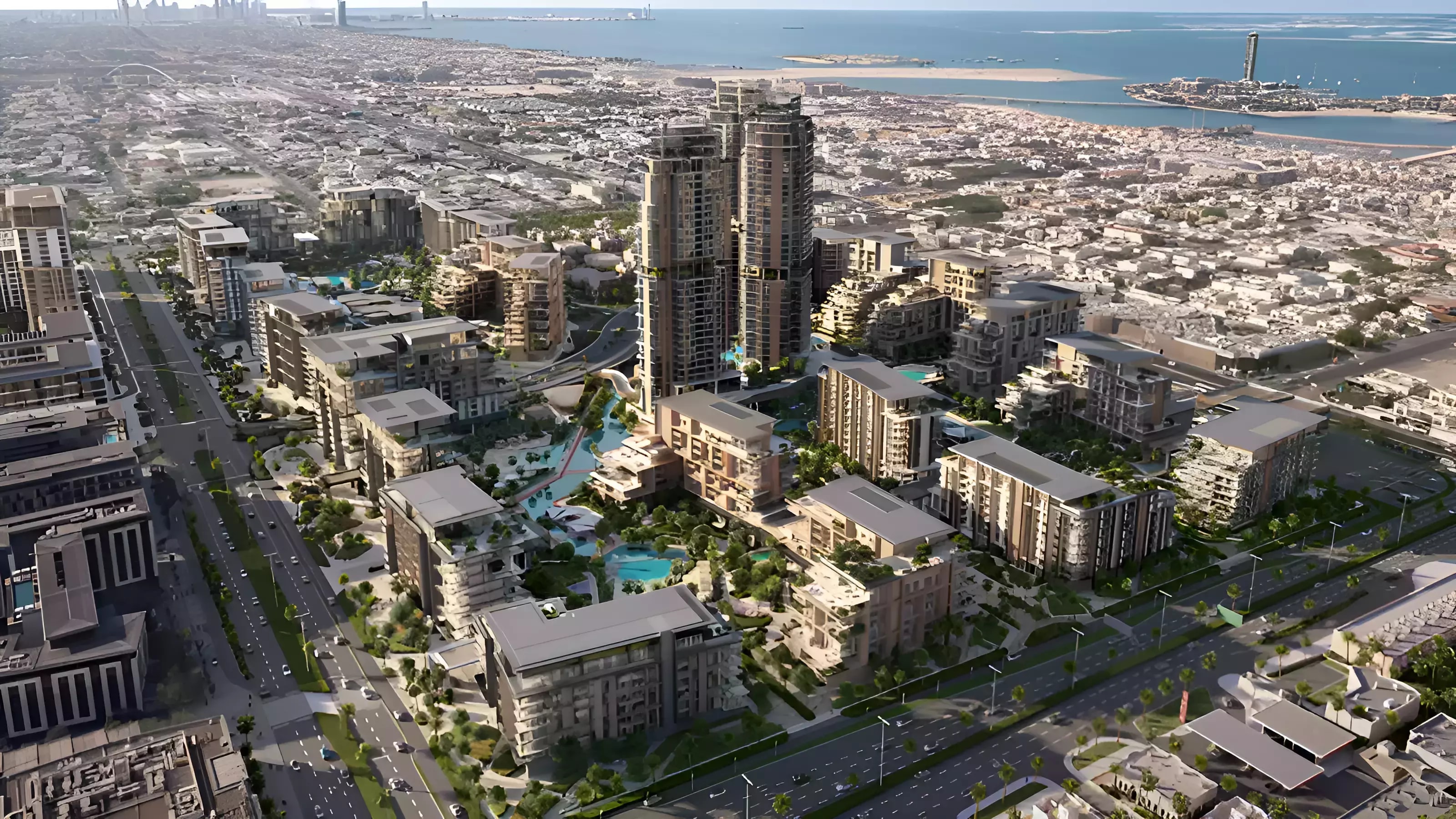 Impressie van City Walk Crestlane 3, woningen van Meraas Holding in City Walk, Dubai
