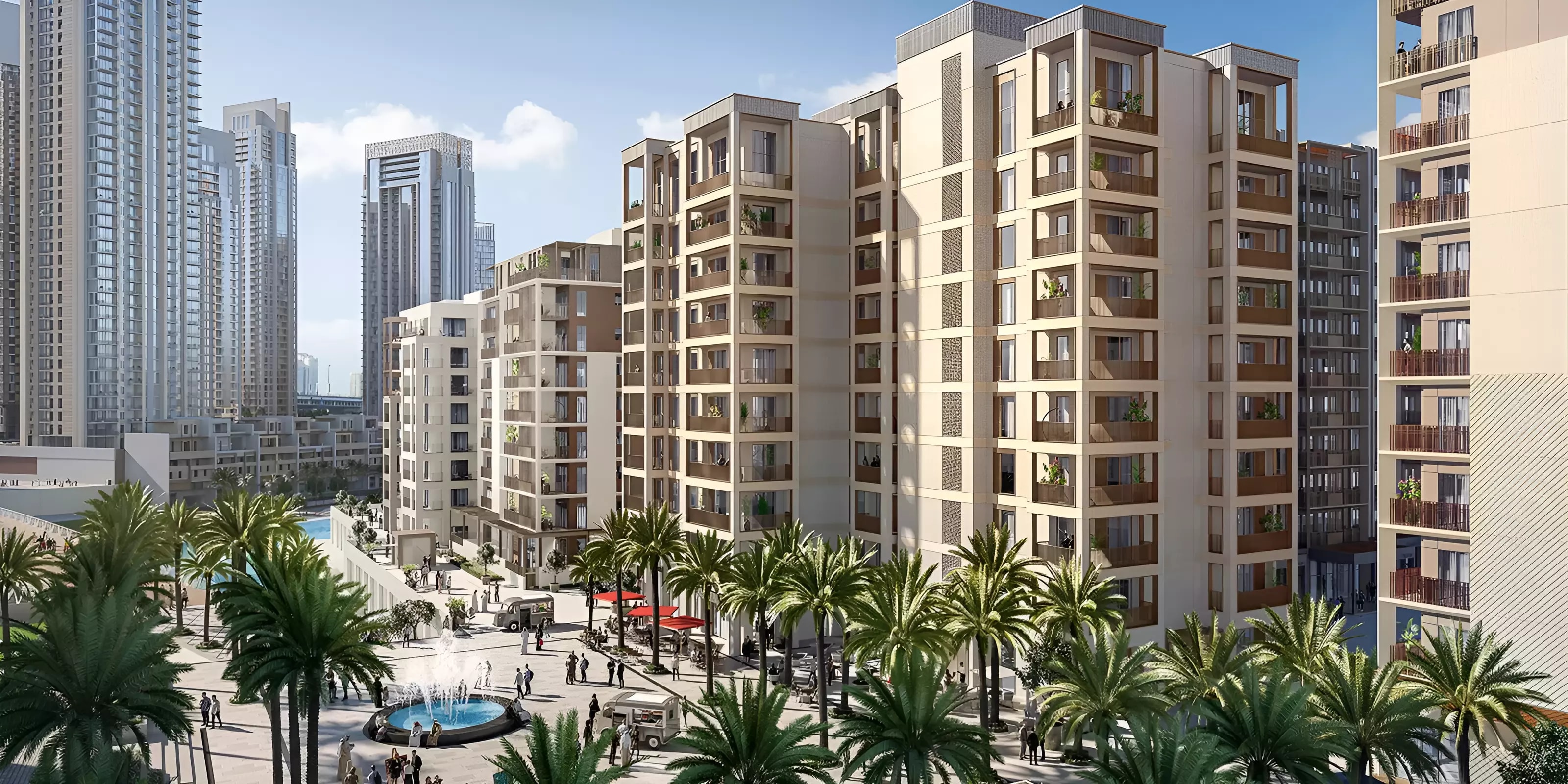 Impressie van Creek Beach Lotus, appartementen van Emaar Properties in Dubai Creek Harbour (The Lagoons), Dubai