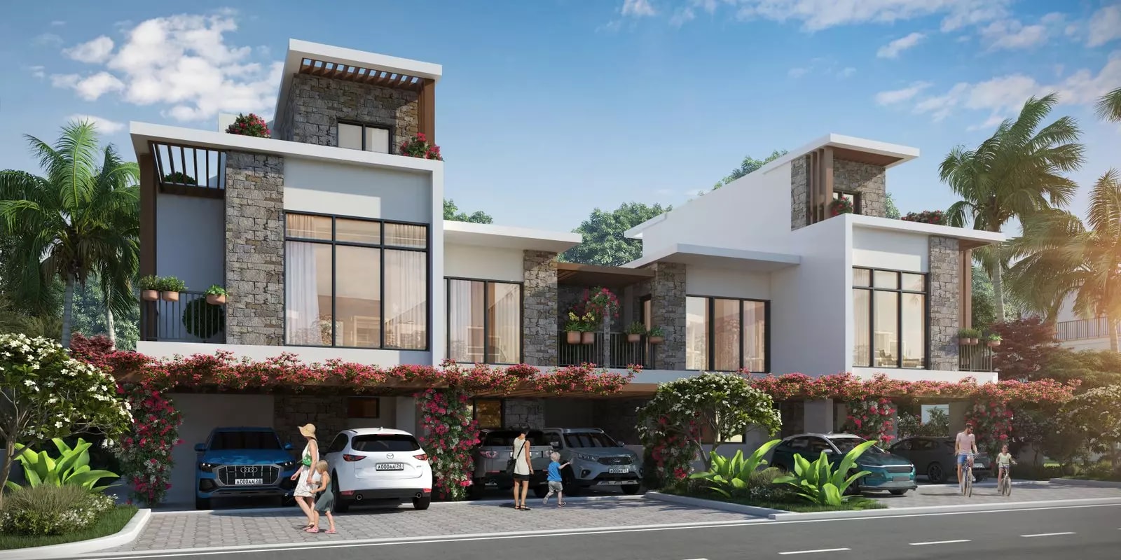 Impressie van Damac Lagoons - IBIZA, townhouses van Damac Properties in Damac Lagoons, Dubai