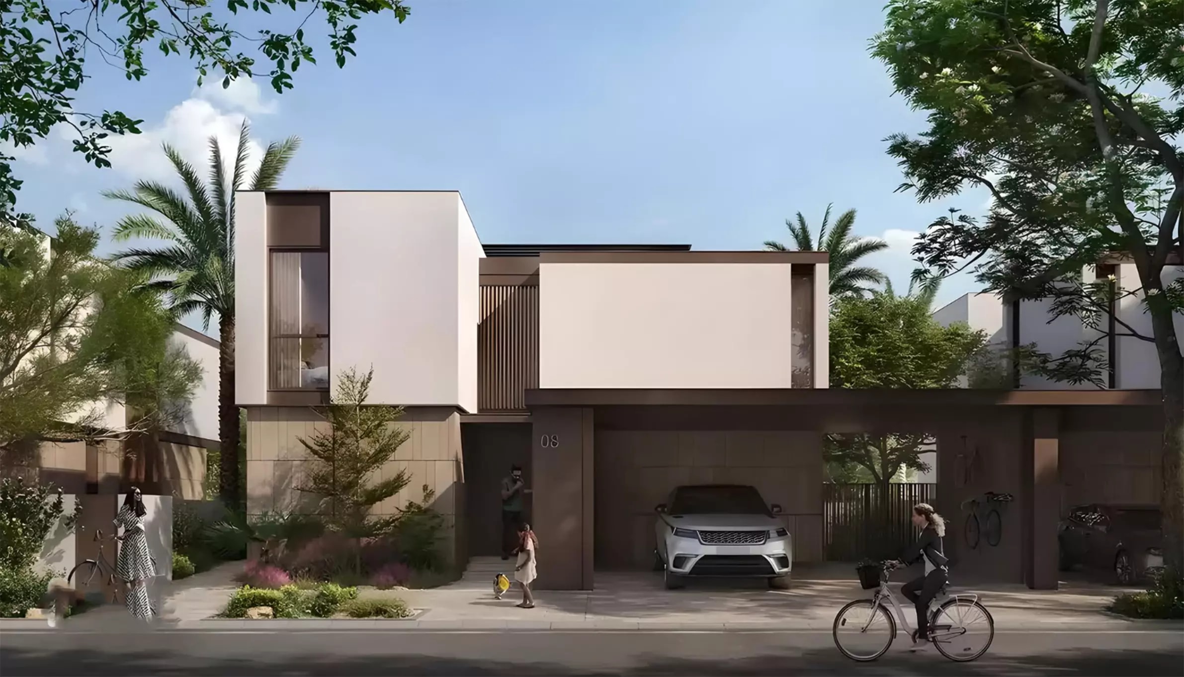 Impressie van Chion, villa's van Aldar Properties in Athlon by Aldar, Dubai