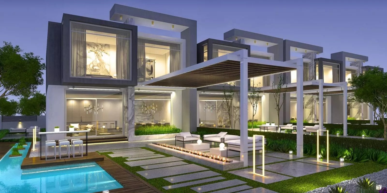 Impressie van Royal Park South By Metrical, appartementen van Metrical Real Estate Development in Jumeirah Village Circle, Dubai
